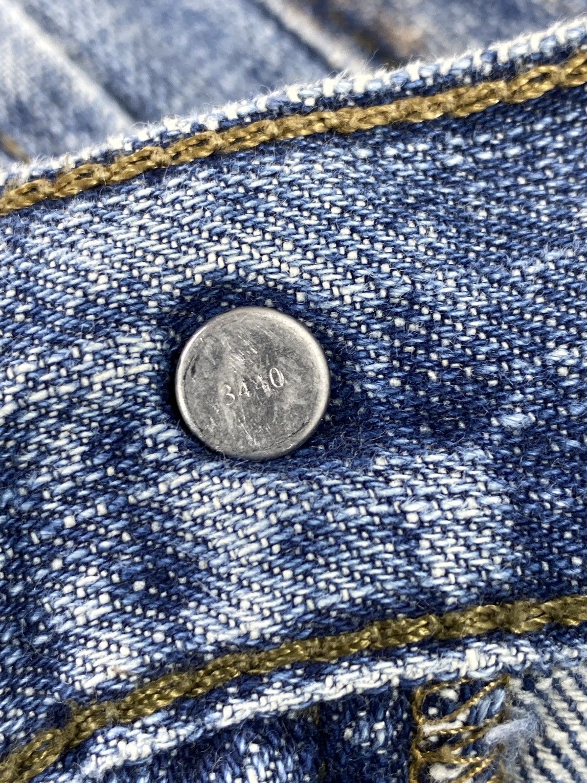 Jean × Levi's × Vintage VINTAGE LEVIS 514 BLUE WASH JEANS-J393 Size US 31 - 6 Thumbnail