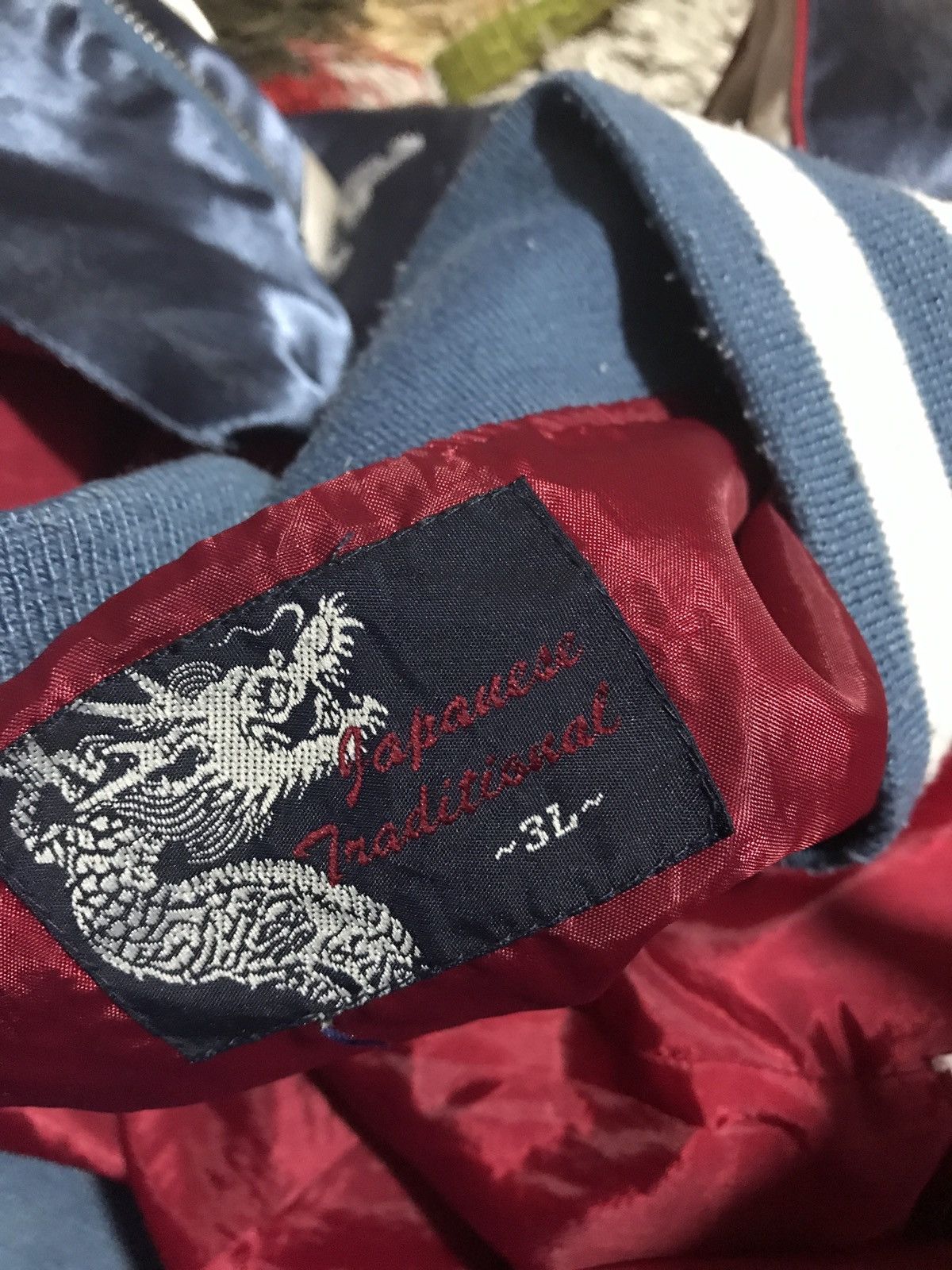 Japanese Brand 🔥SALE🔥SUKAJAN SOUVENIR JACKET BY JAPANESE TRADITIONAL Size US XL / EU 56 / 4 - 10 Thumbnail