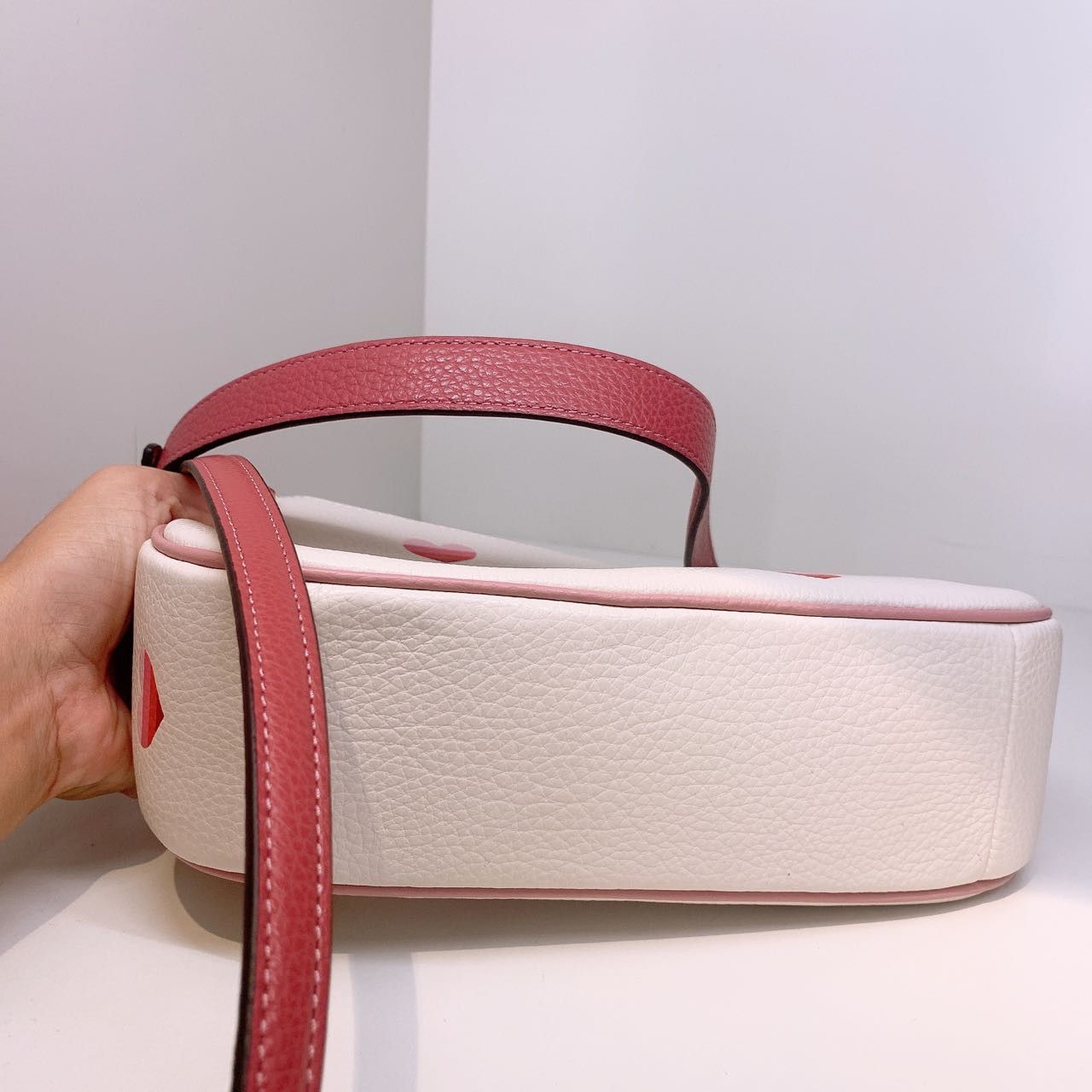 Coach Teri Shoulder Bag With Stripe Heart Print Size ONE SIZE - 6 Thumbnail