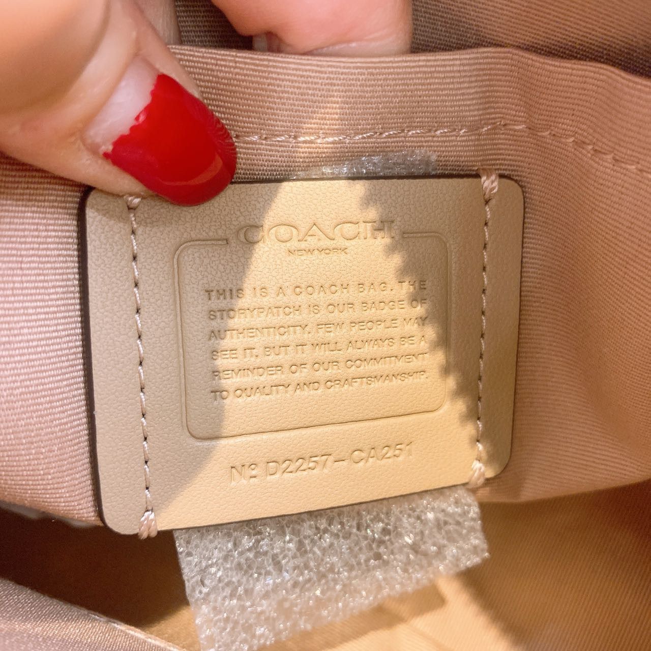 Coach Teri Shoulder Bag With Stripe Heart Print Size ONE SIZE - 4 Thumbnail