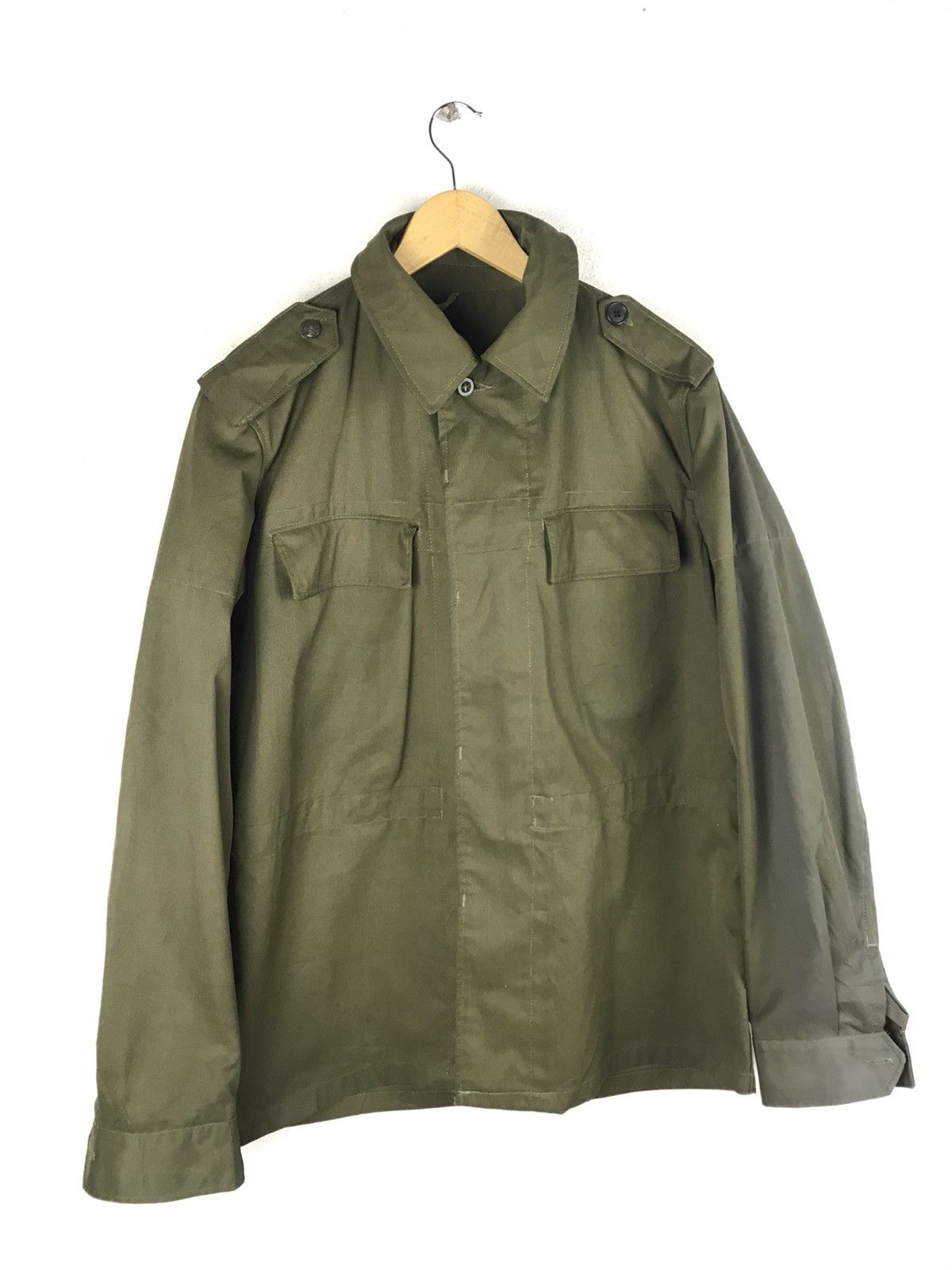 Vintage 🔥SALE🔥VINTAGE MILITARY JACKET Size US L / EU 52-54 / 3 - 3 Thumbnail