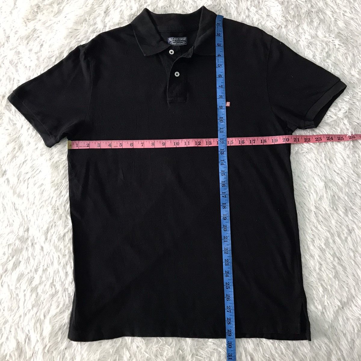 Ralph Lauren 💥Steals💥Polo Jeans Company RL Collar Tee Size US L / EU 52-54 / 3 - 18 Thumbnail
