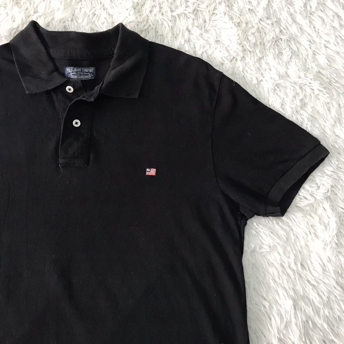 Ralph Lauren 💥Steals💥Polo Jeans Company RL Collar Tee Size US L / EU 52-54 / 3 - 5 Thumbnail
