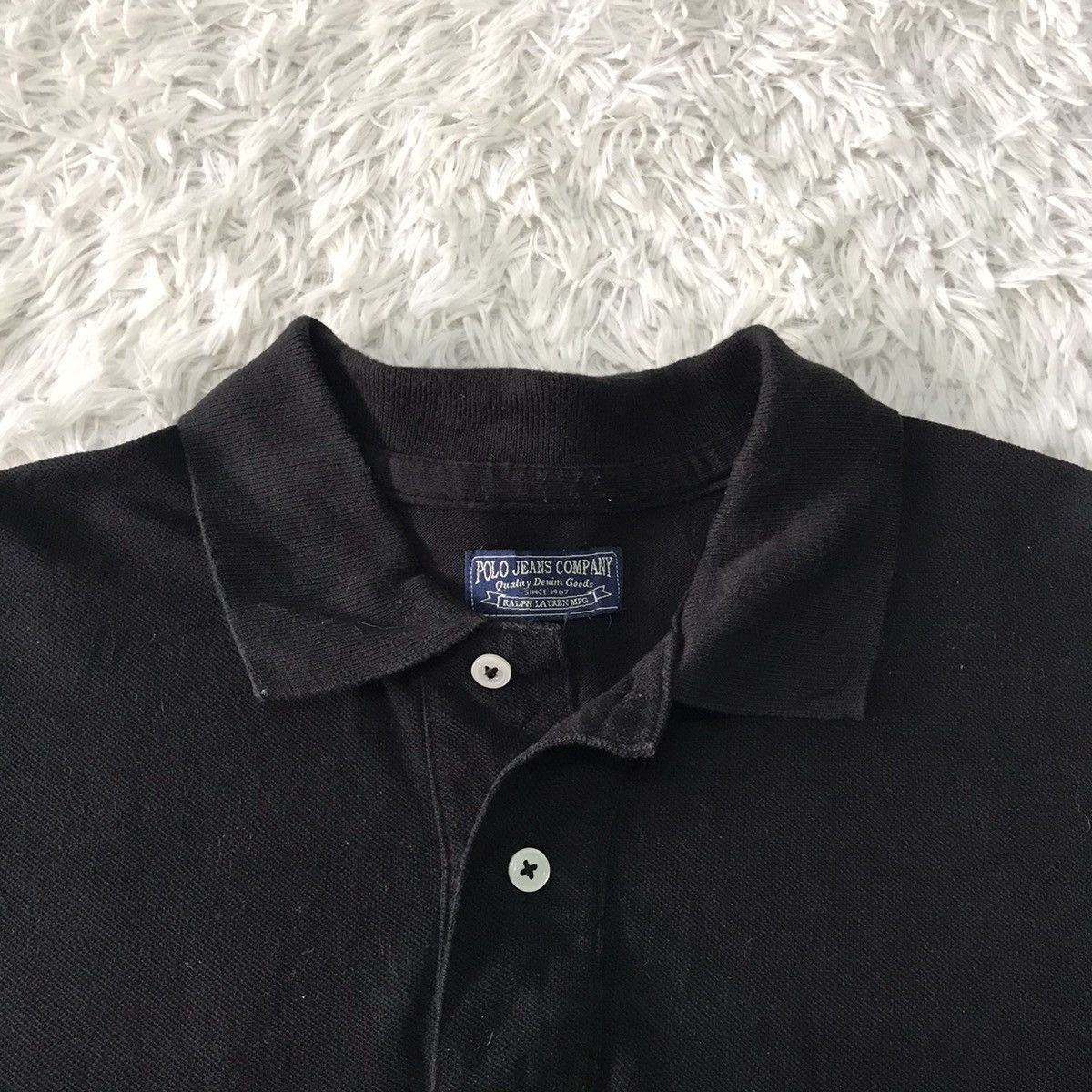 Ralph Lauren 💥Steals💥Polo Jeans Company RL Collar Tee Size US L / EU 52-54 / 3 - 8 Thumbnail