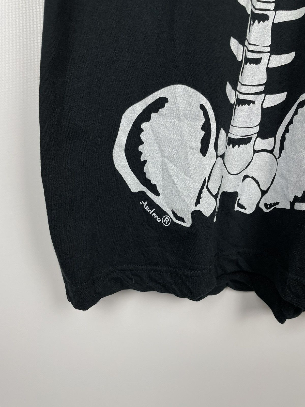 Other × Vintage Vintage 90s Skeleton T-Shirt Size US XL / EU 56 / 4 - 6 Thumbnail