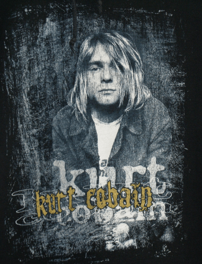 Vintage Vintage Kurt Cobain Hoodie, Vintage Nirvana Hoodie Size US L / EU 52-54 / 3 - 7 Thumbnail