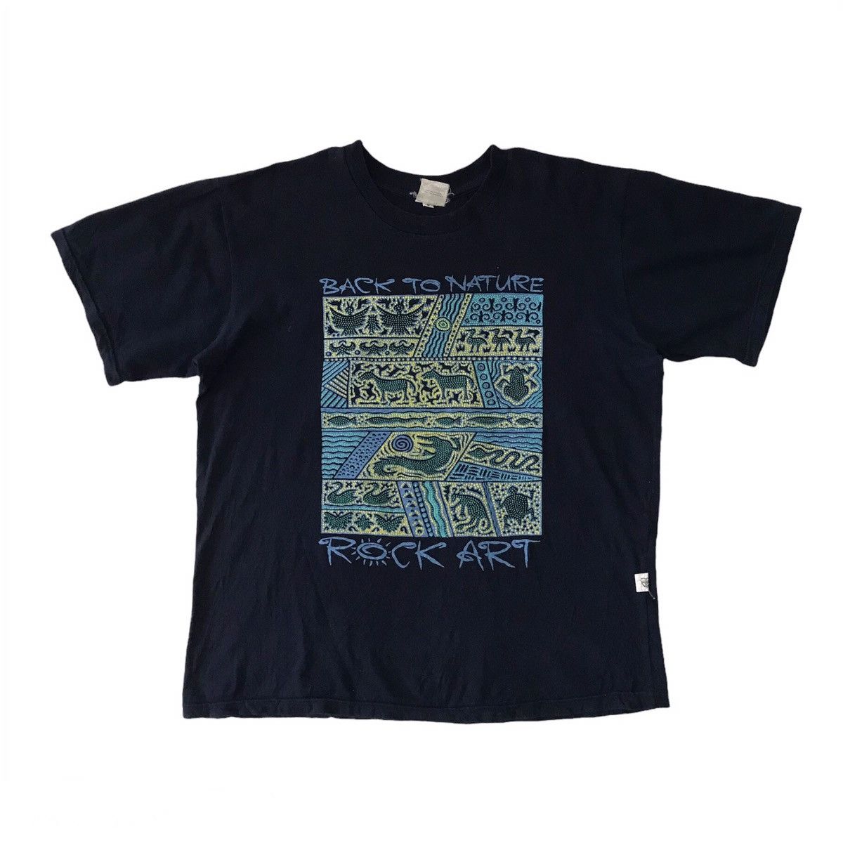 Primitive 💥Steals💥Back To Nature Rock Art Bali Tee Size US S / EU 44-46 / 1 - 1 Thumbnail