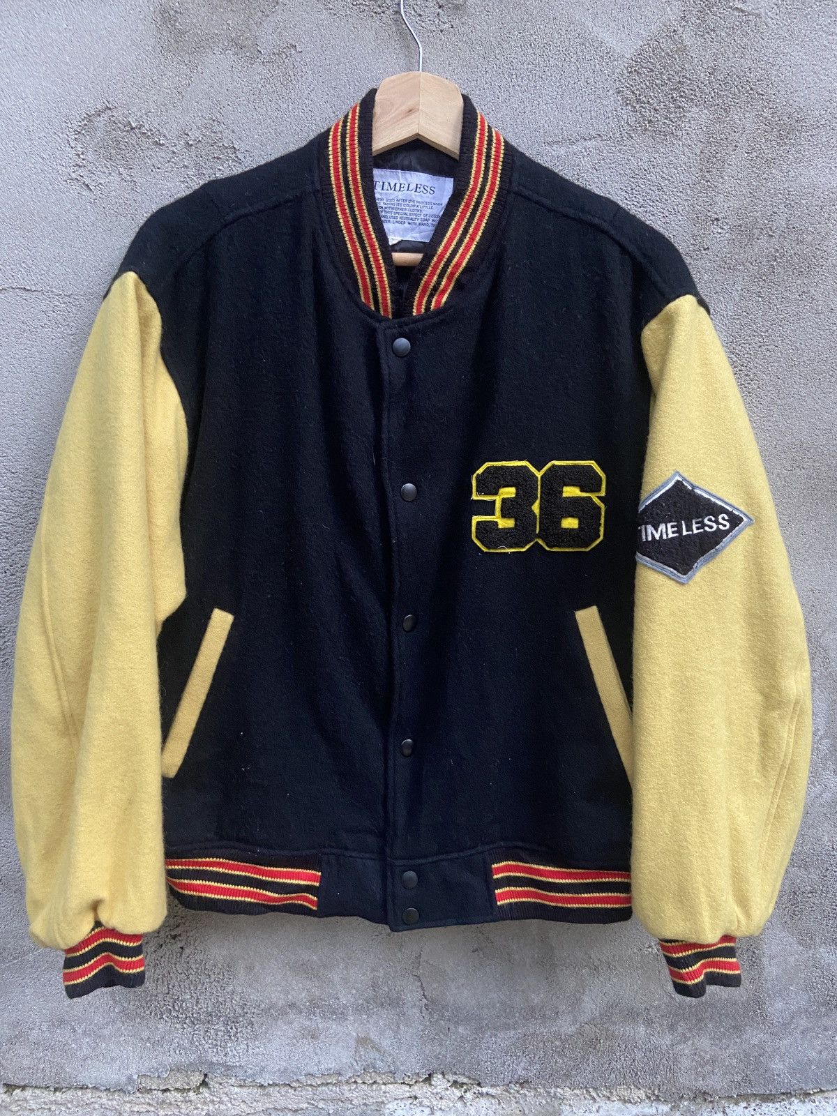 Vintage Timeless Wool Varsity Jacket