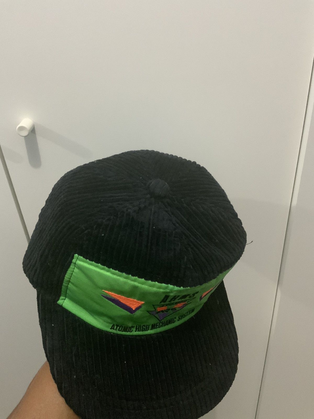 Japanese Brand AHMS Atomic Coduroy Rare Ski Hat Size ONE SIZE - 14 Thumbnail