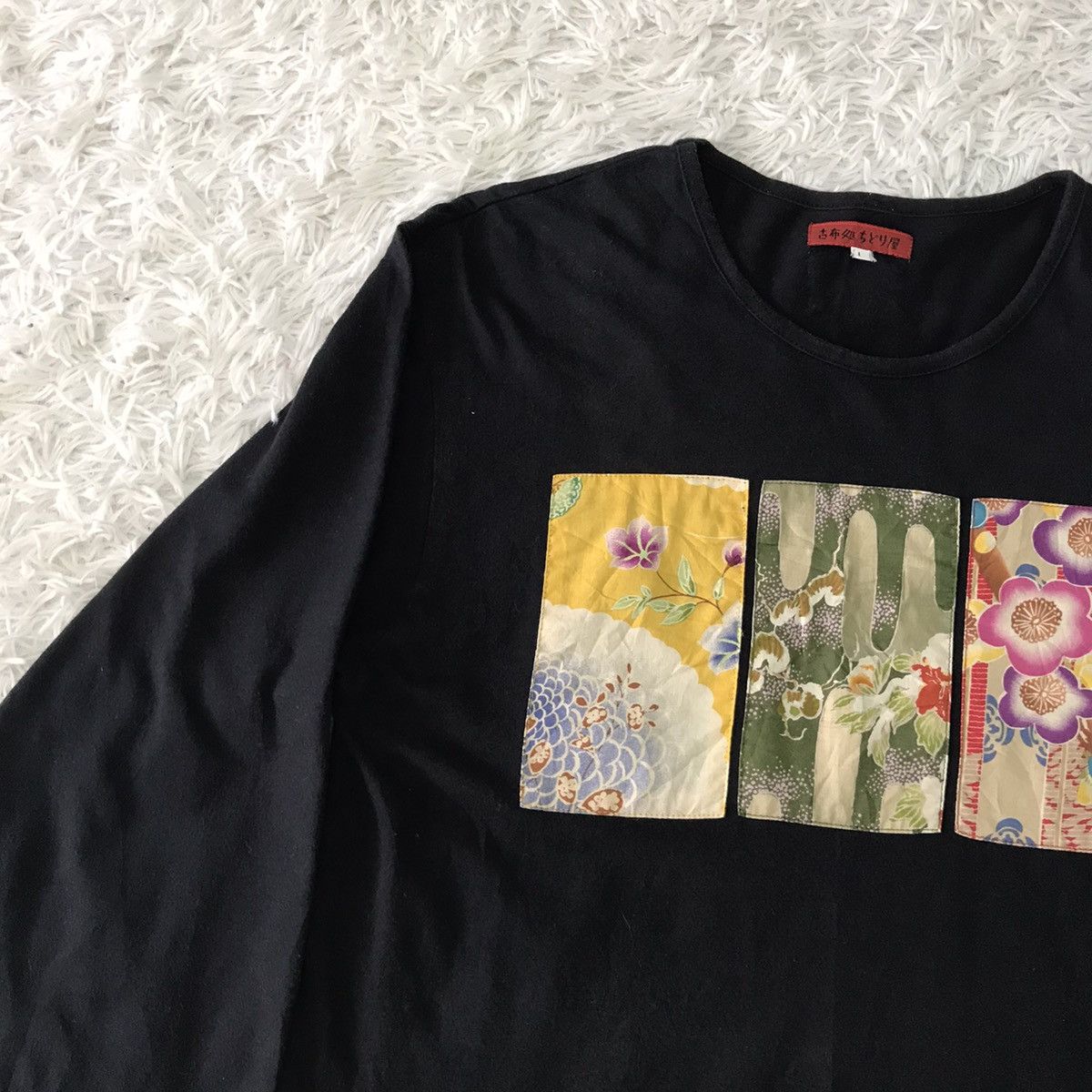Japanese Brand 💥Steals💥Traditional Patches Style Tee Size US L / EU 52-54 / 3 - 6 Thumbnail
