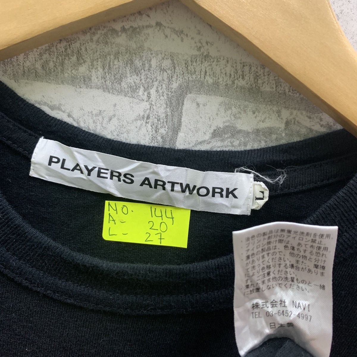 Japanese Brand RARE Players Artwork T-shirts Size US L / EU 52-54 / 3 - 6 Thumbnail