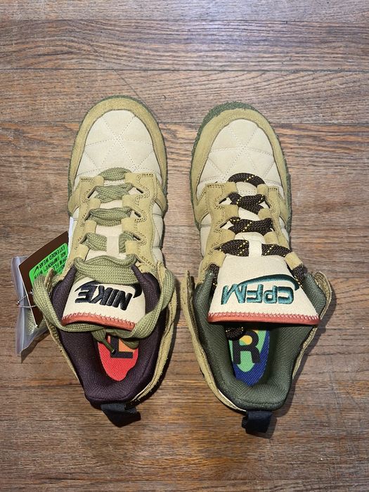 cpfm spiral sage dunks