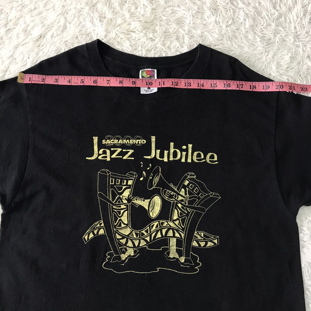 Fruit Of The Loom 💥Steals💥Sacramento Jazz Jubile Tee Size US L / EU 52-54 / 3 - 17 Thumbnail