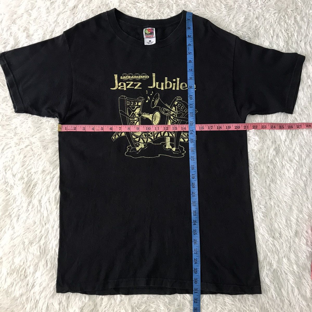 Fruit Of The Loom 💥Steals💥Sacramento Jazz Jubile Tee Size US L / EU 52-54 / 3 - 16 Thumbnail