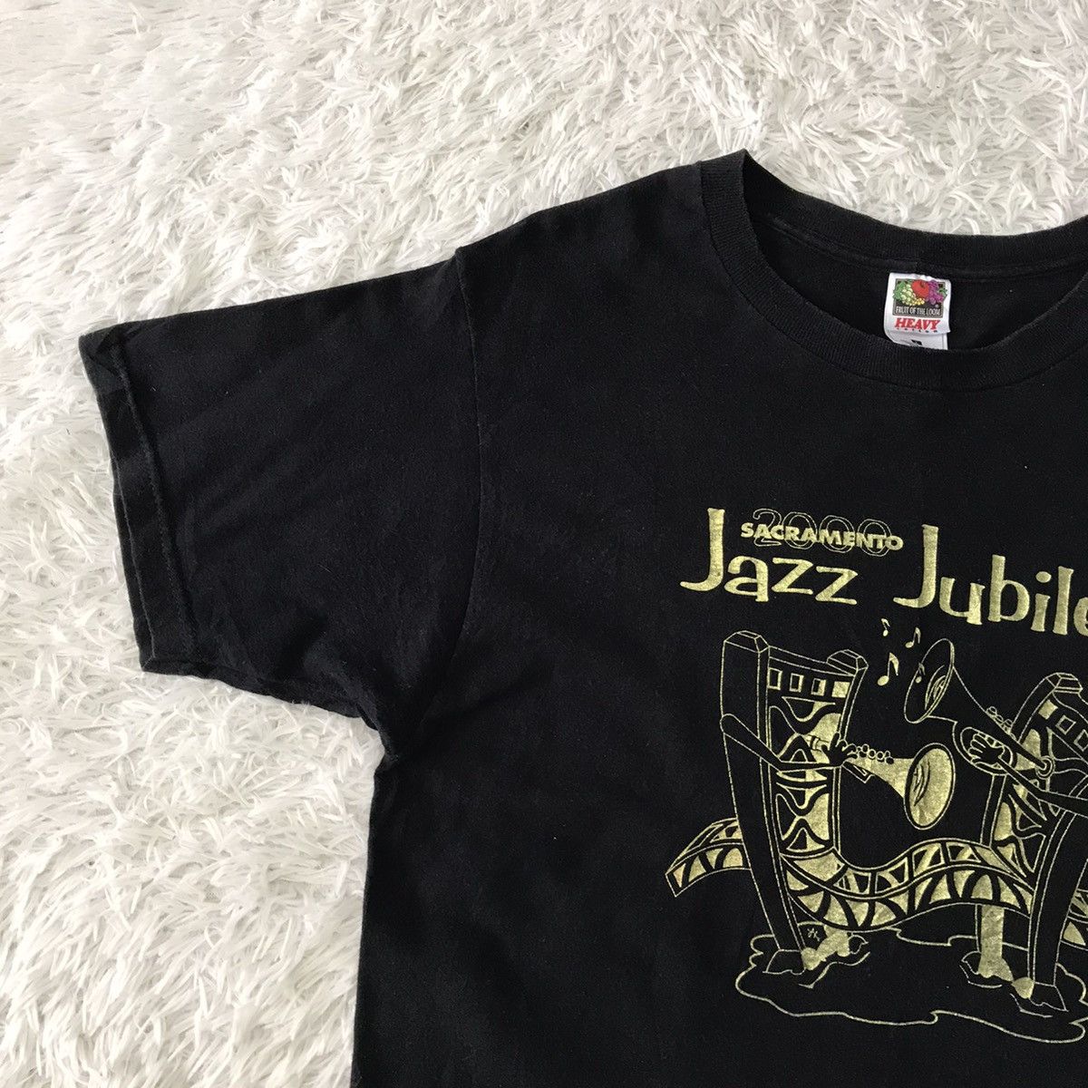 Fruit Of The Loom 💥Steals💥Sacramento Jazz Jubile Tee Size US L / EU 52-54 / 3 - 6 Thumbnail