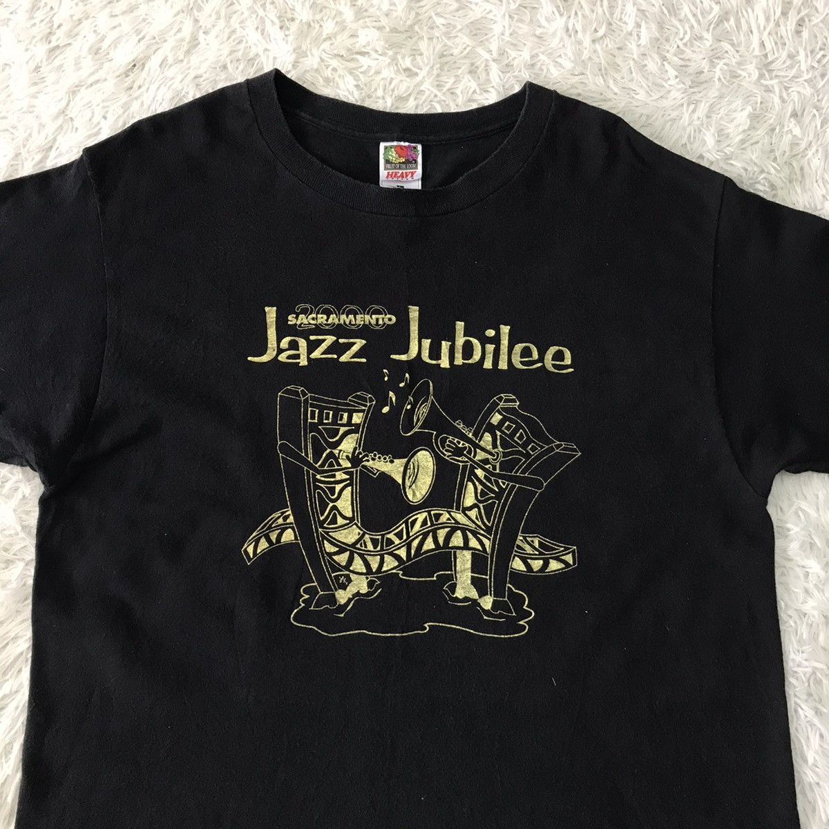 Fruit Of The Loom 💥Steals💥Sacramento Jazz Jubile Tee Size US L / EU 52-54 / 3 - 7 Thumbnail