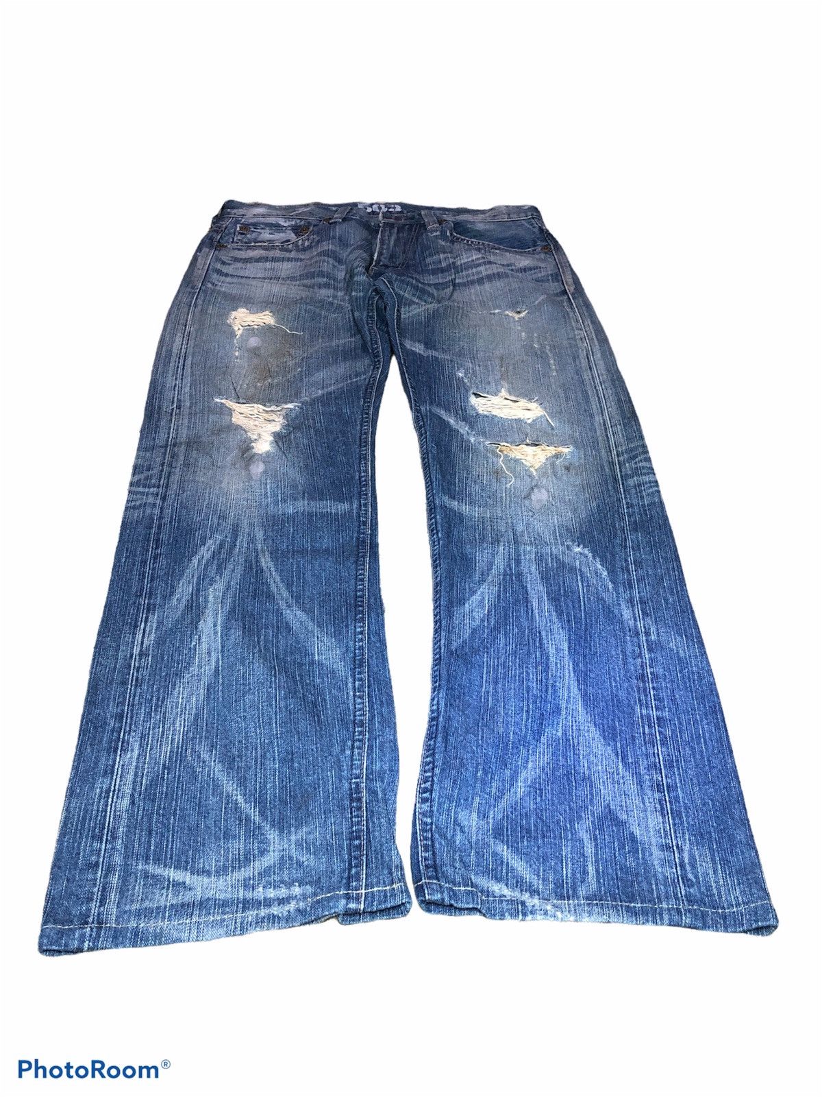 Edwin EDWIN 503 DISTRESSED PAINTED DENIM Size US 34 / EU 50 - 8 Thumbnail