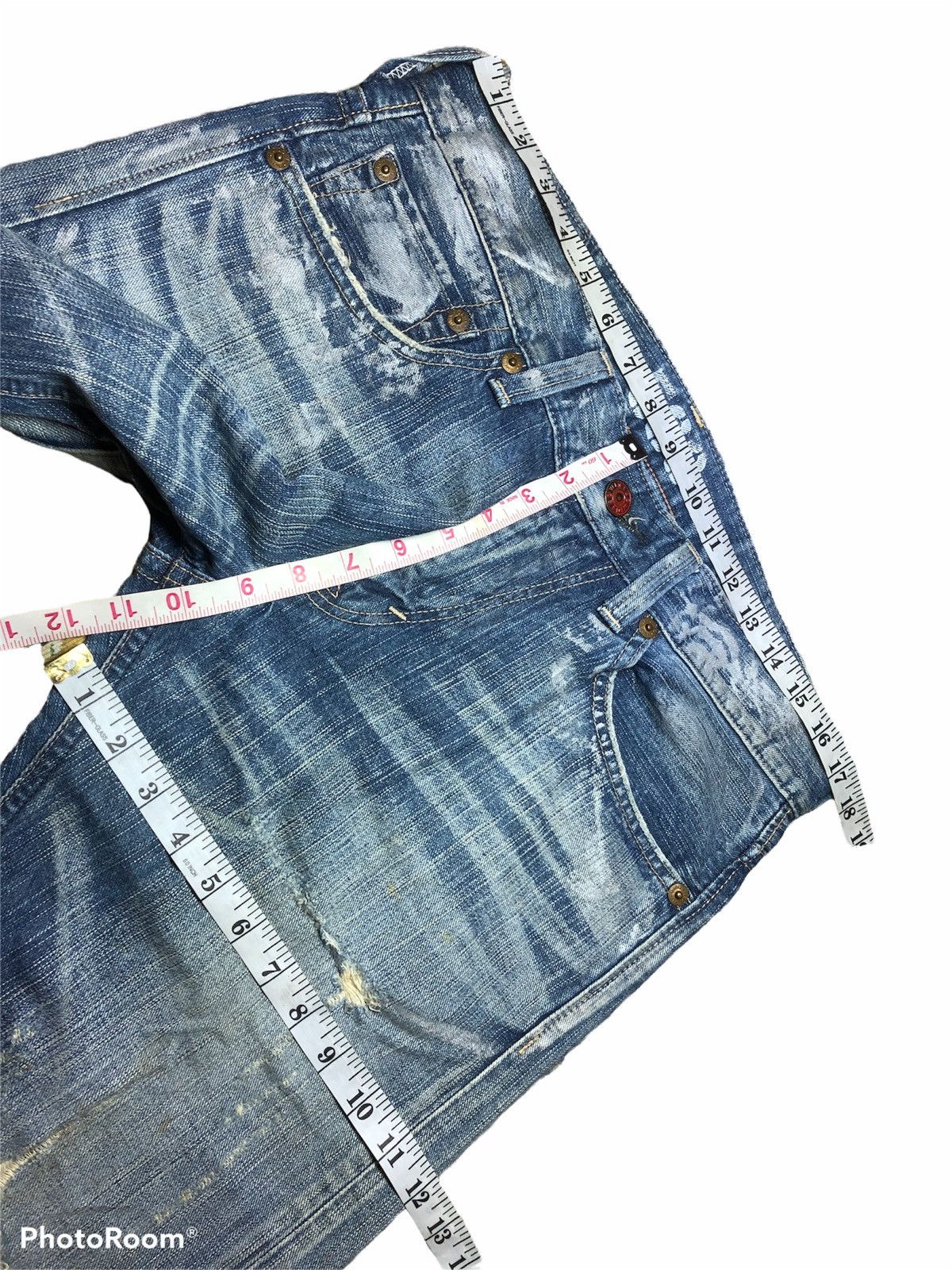 Edwin EDWIN 503 DISTRESSED PAINTED DENIM Size US 34 / EU 50 - 9 Thumbnail