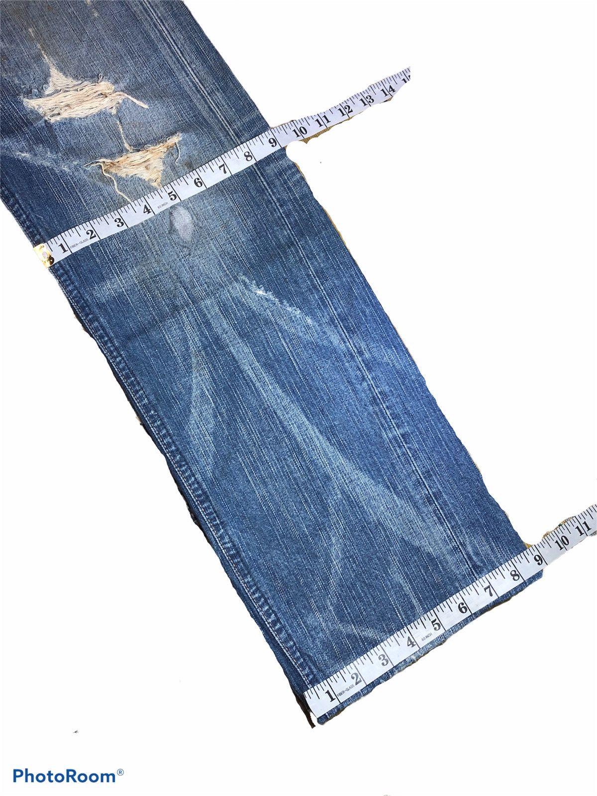 Edwin EDWIN 503 DISTRESSED PAINTED DENIM Size US 34 / EU 50 - 10 Thumbnail