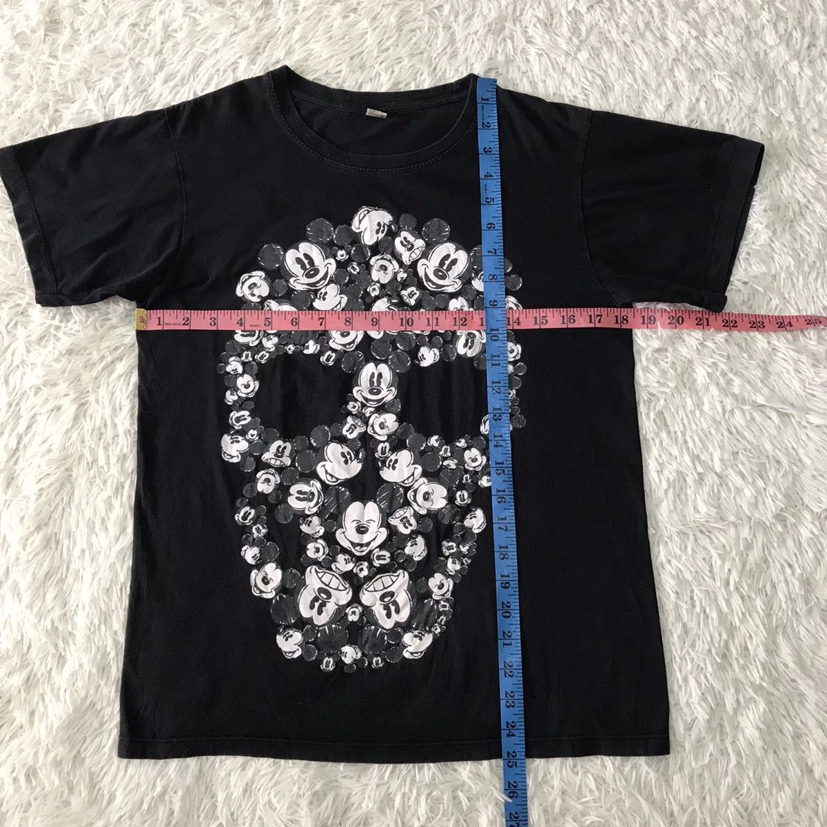 Mickey Mouse 💥Steals💥Nice Mickey Printed Skull Art Tee Size US M / EU 48-50 / 2 - 14 Thumbnail
