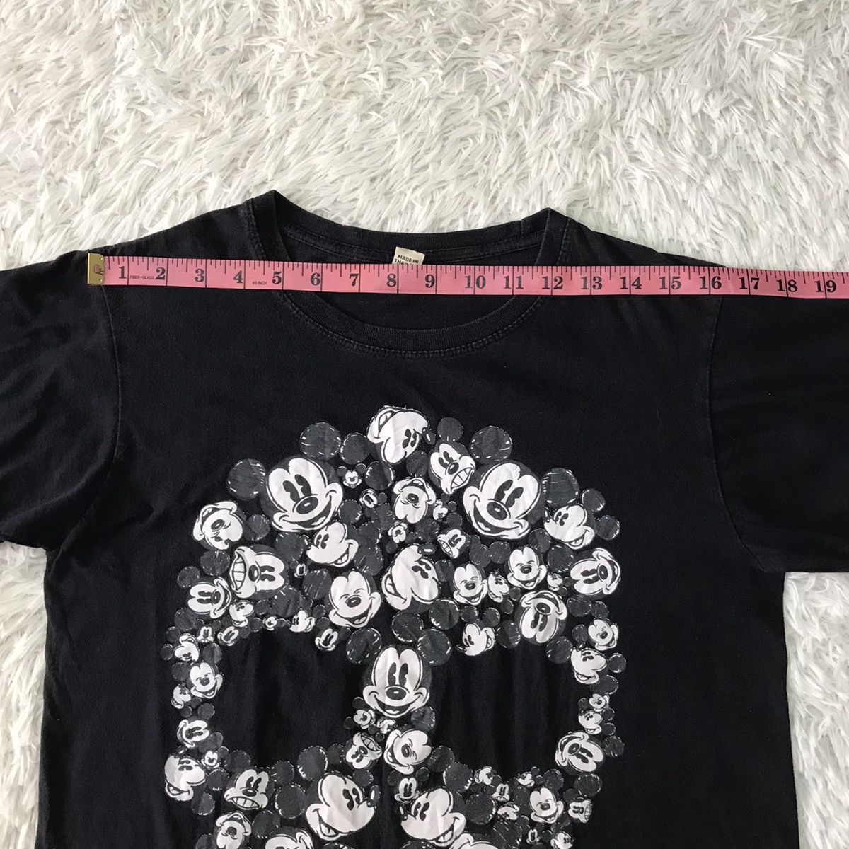 Mickey Mouse 💥Steals💥Nice Mickey Printed Skull Art Tee Size US M / EU 48-50 / 2 - 15 Thumbnail