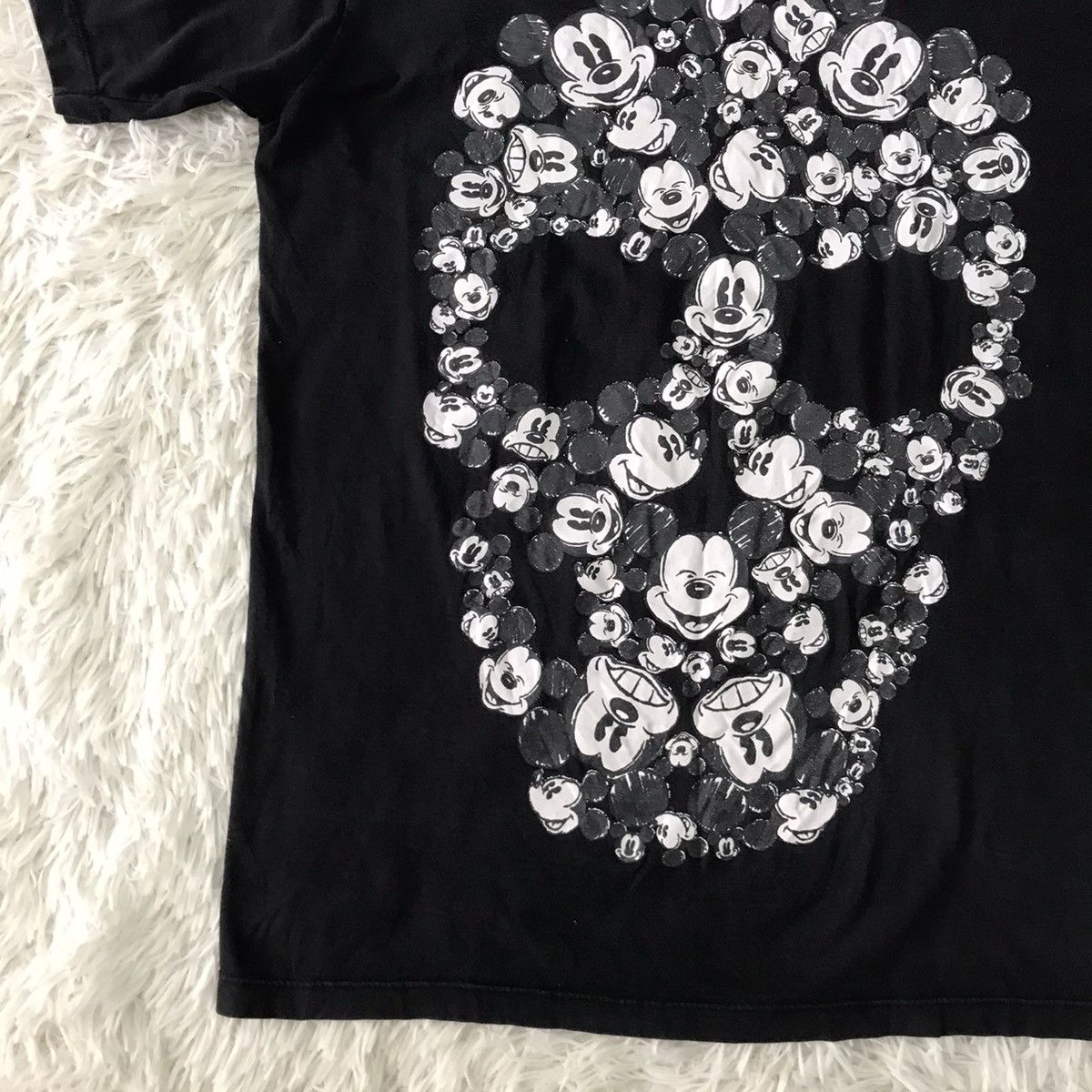 Mickey Mouse 💥Steals💥Nice Mickey Printed Skull Art Tee Size US M / EU 48-50 / 2 - 3 Thumbnail