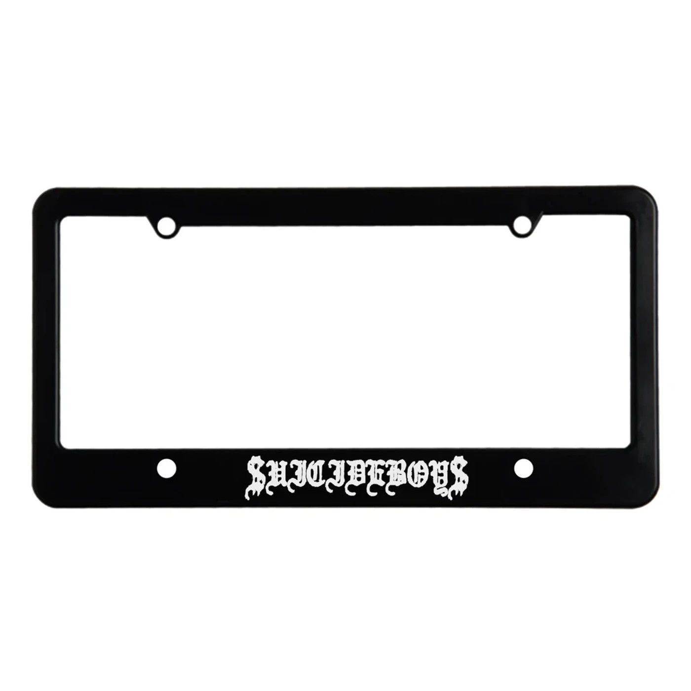 G59 Suicideboys License Plate Frame Black OS