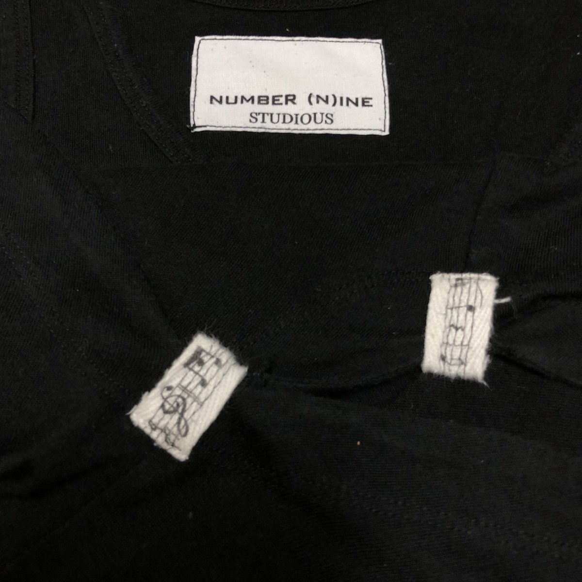 Number (N)ine RARE NUMBER (N)INE X STUDIOUS Collab Vintage Singlet Size US S / EU 44-46 / 1 - 11 Thumbnail