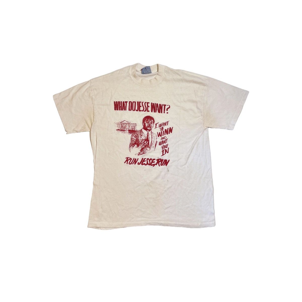 90s Jesse Jackson What Does Jesse Want? Tee