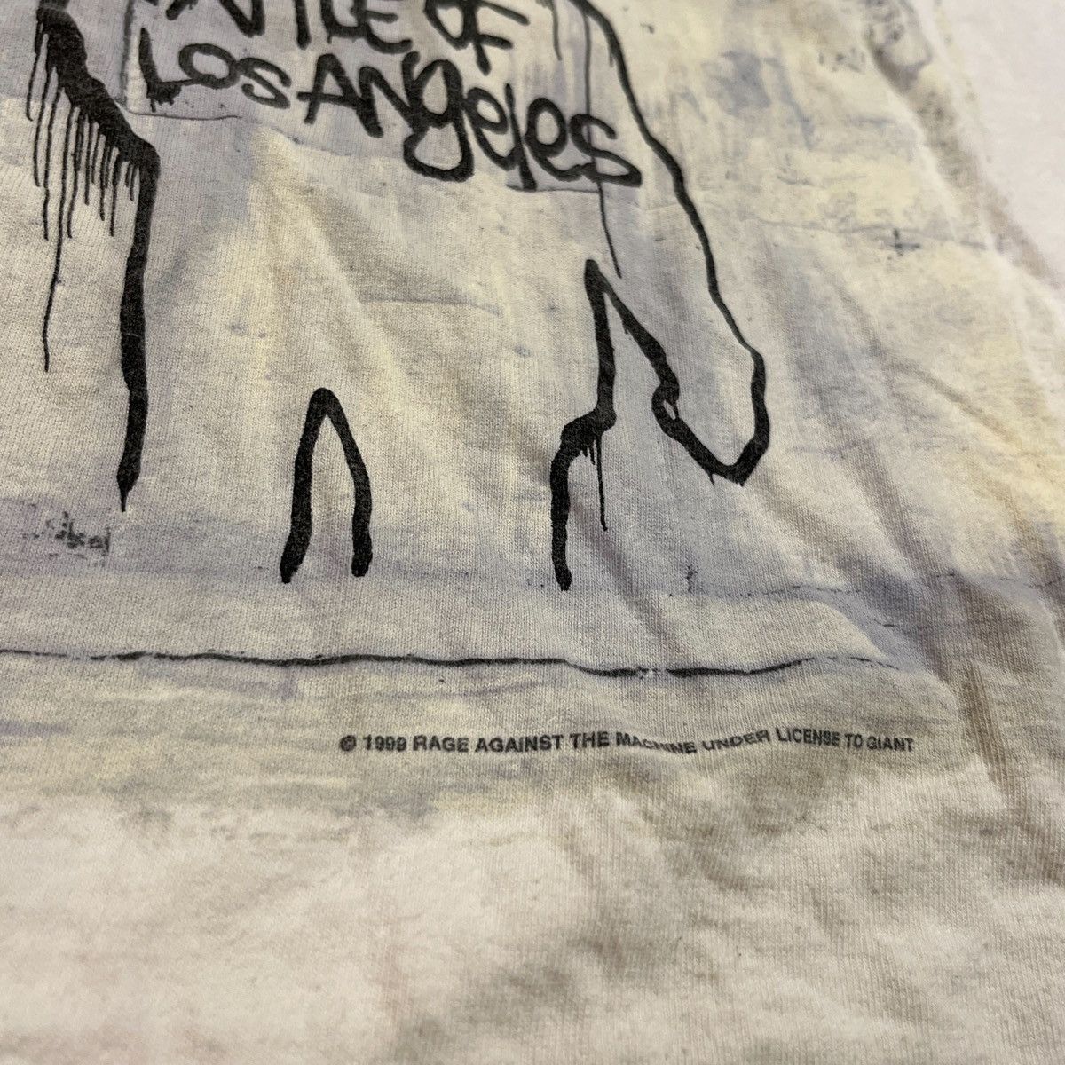 Band Tees 1999 Rage Against The Machine Battle of LA Tee Size US XL / EU 56 / 4 - 3 Thumbnail