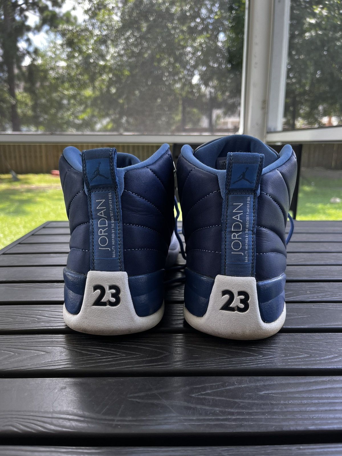 Jordan Brand × Nike × Vintage Jordan 12 Retro “Indigo” 2020 Size US 10.5 / EU 43-44 - 6 Thumbnail