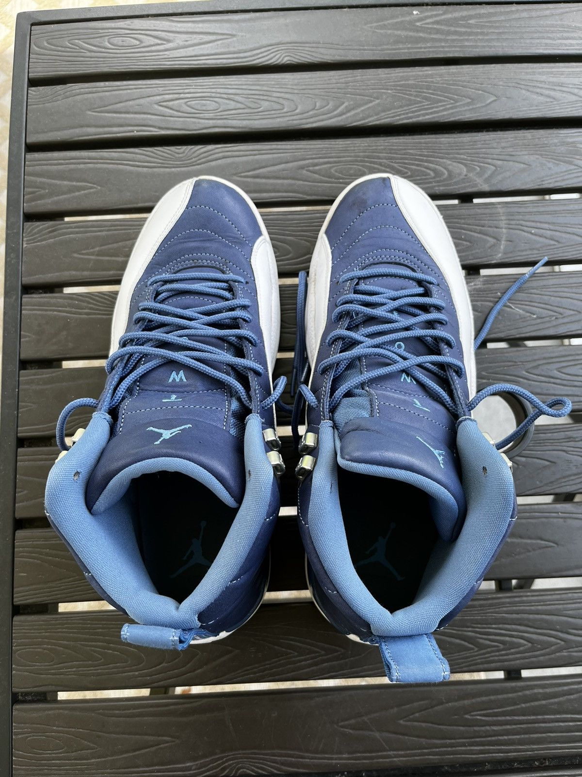 Jordan Brand × Nike × Vintage Jordan 12 Retro “Indigo” 2020 Size US 10.5 / EU 43-44 - 4 Thumbnail