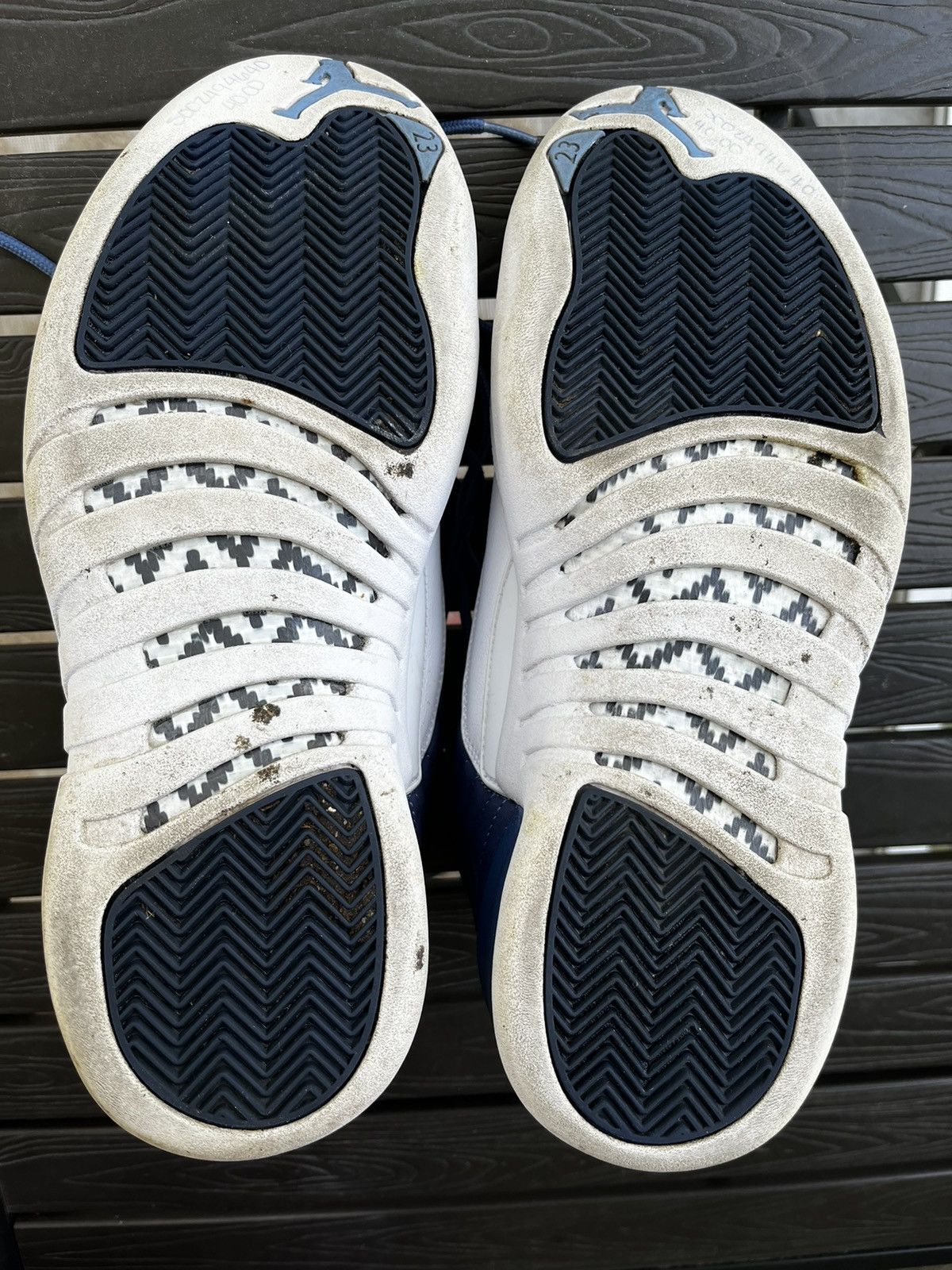 Jordan Brand × Nike × Vintage Jordan 12 Retro “Indigo” 2020 Size US 10.5 / EU 43-44 - 5 Thumbnail