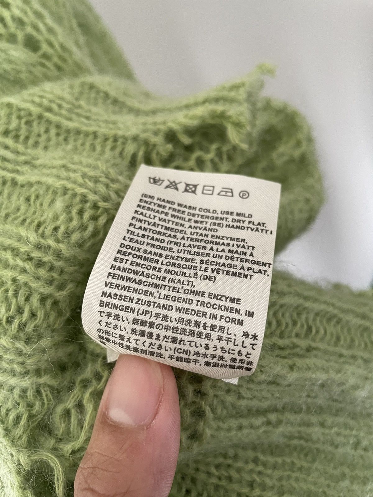 Acne Studios RARE GRAIL acne studios runway distressed sweater unisex Size US S / EU 44-46 / 1 - 5 Thumbnail