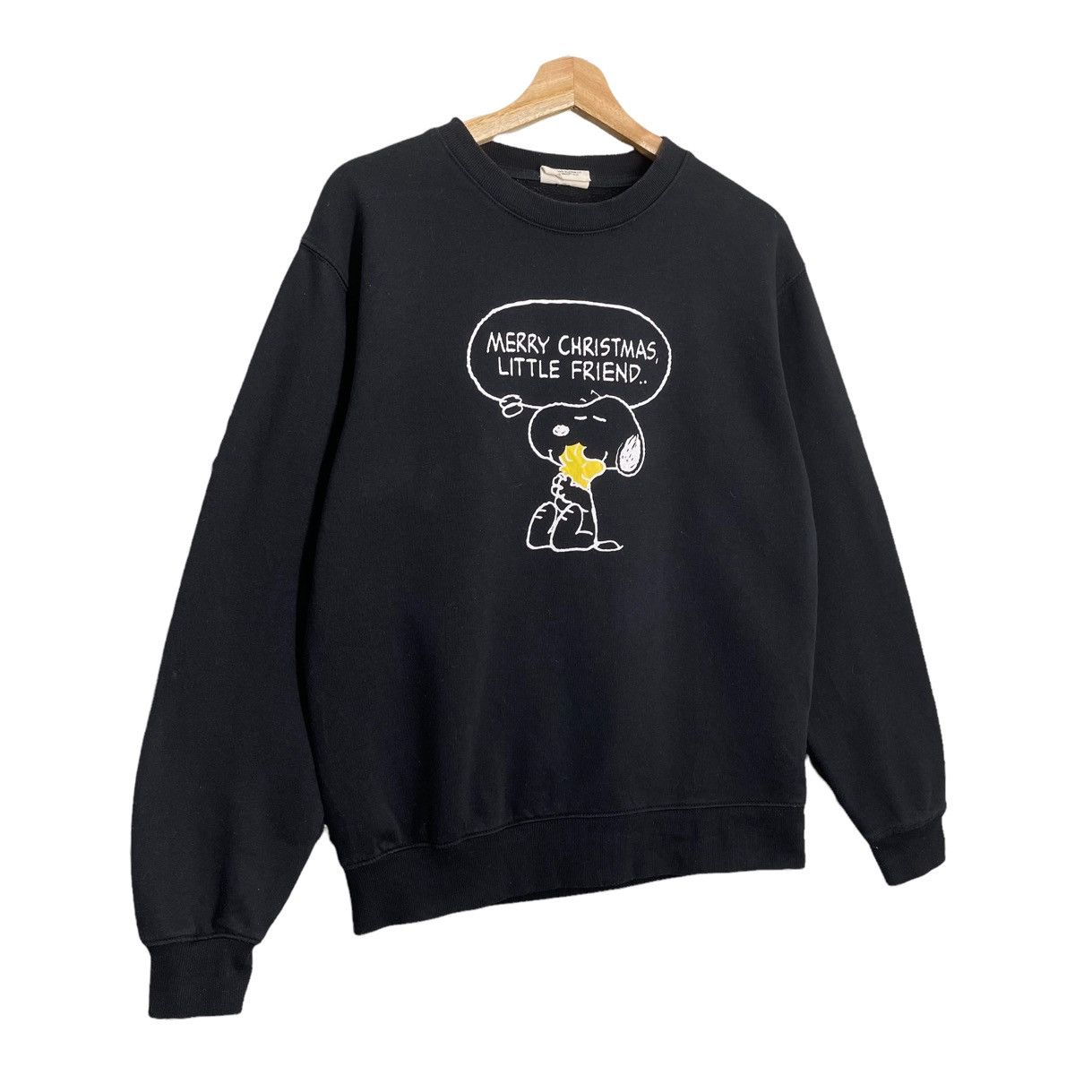 Cartoon Network × Japanese Brand × Peanuts Peanuts Merry Christmas Little Friend Crewneck Sweatshirt Size US M / EU 48-50 / 2 - 2 Thumbnail