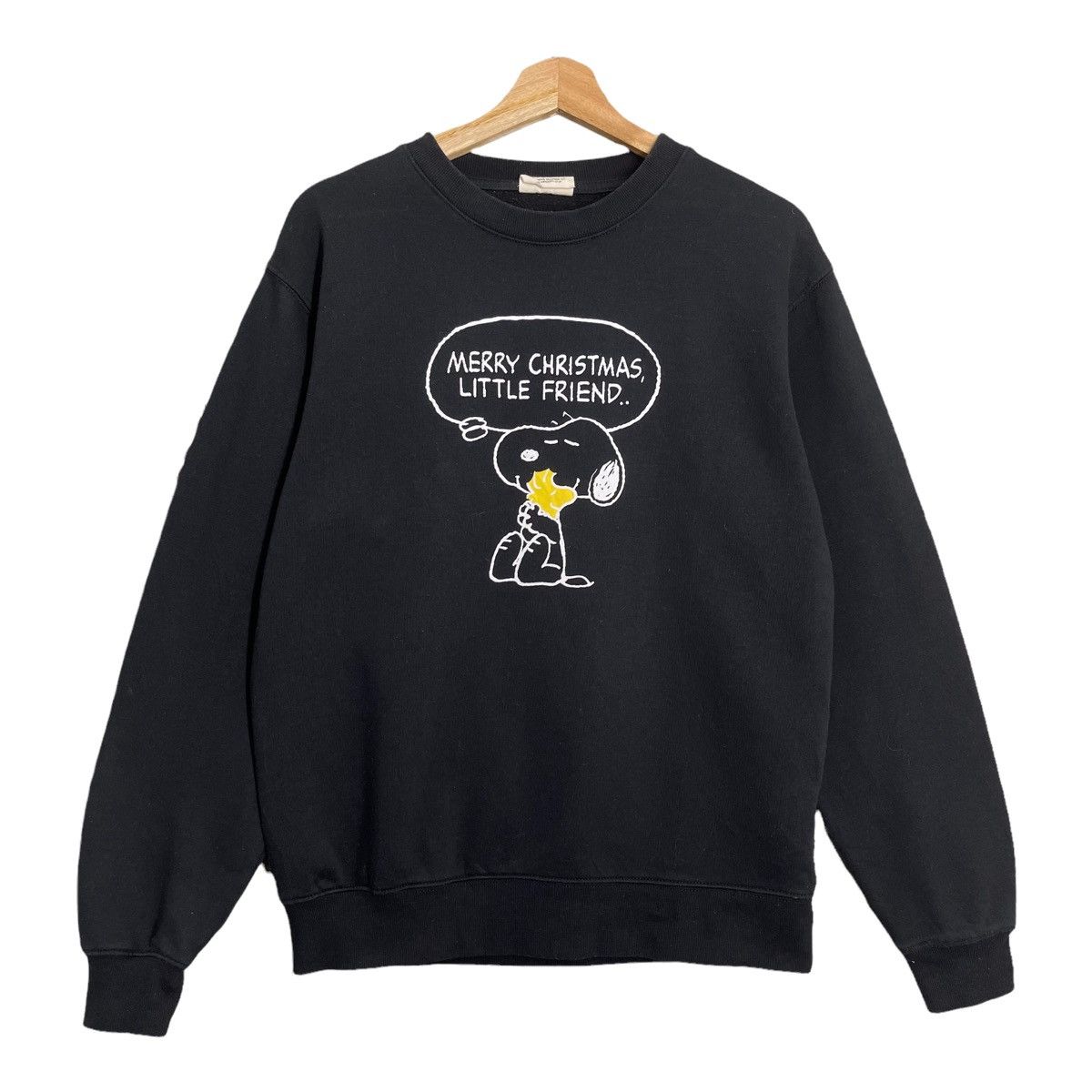 Cartoon Network × Japanese Brand × Peanuts Peanuts Merry Christmas Little Friend Crewneck Sweatshirt Size US M / EU 48-50 / 2 - 1 Thumbnail