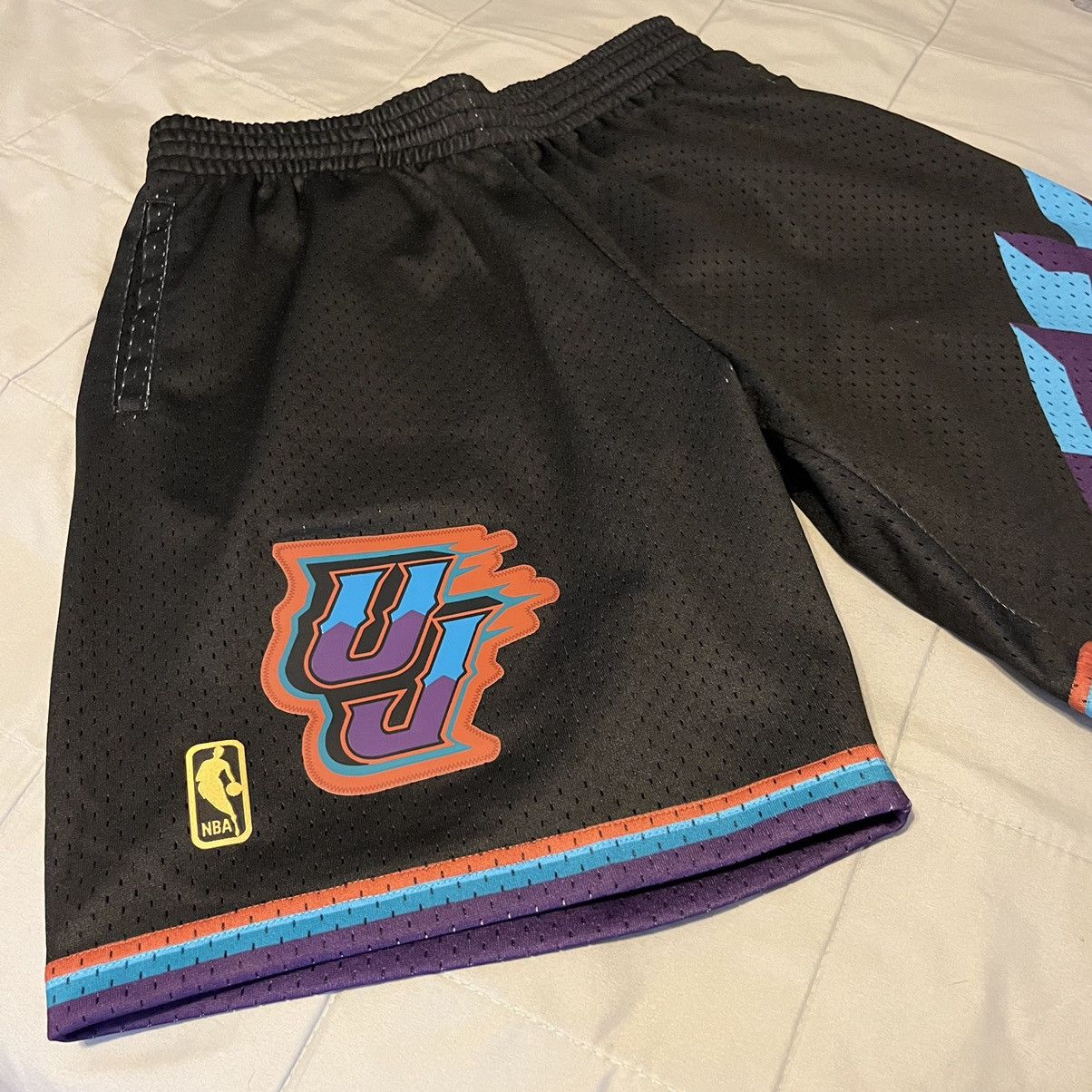 mitchell and ness utah jazz shorts