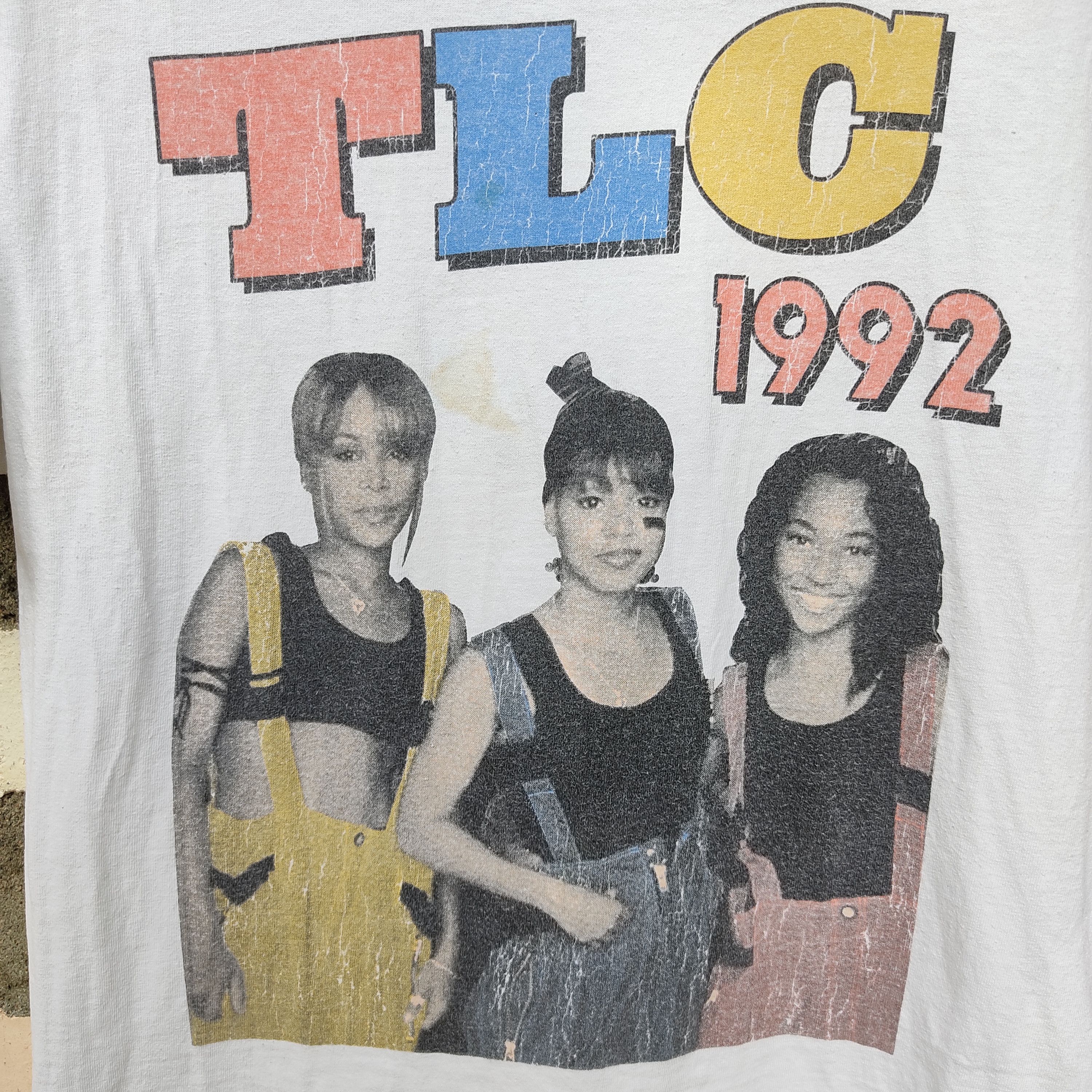 Rap Tees TLC Band 1992 Lineups Photo Tee T-Shirts Size US M / EU 48-50 / 2 - 5 Thumbnail