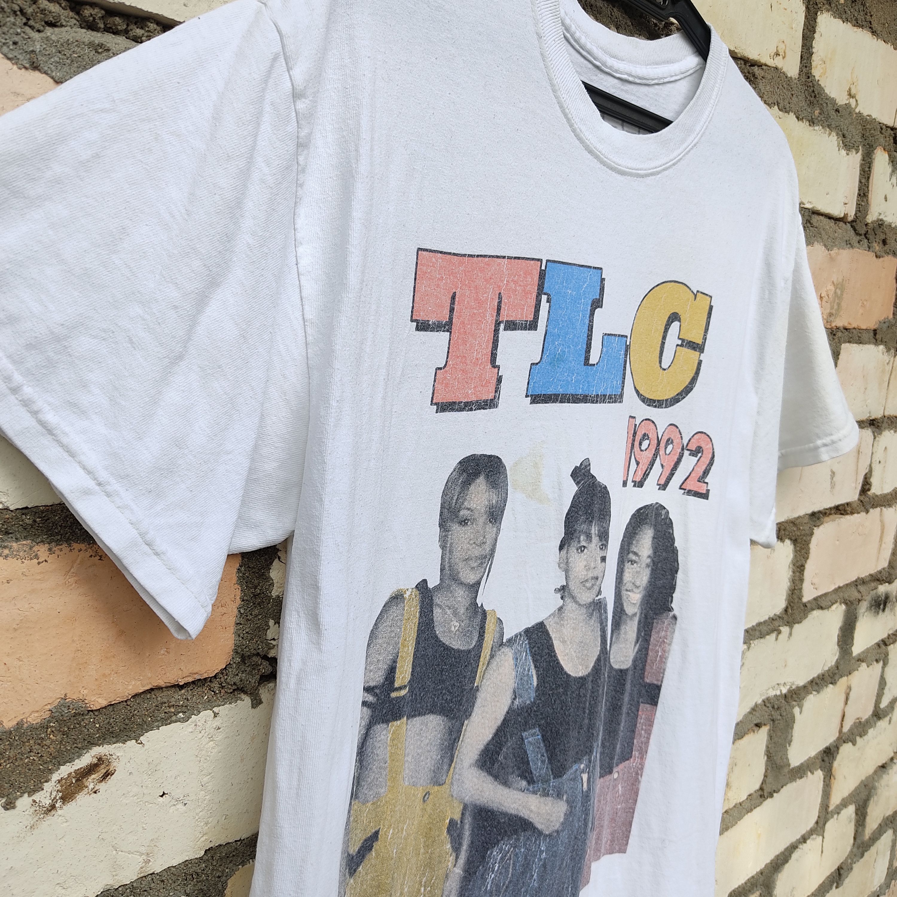 Rap Tees TLC Band 1992 Lineups Photo Tee T-Shirts Size US M / EU 48-50 / 2 - 3 Thumbnail