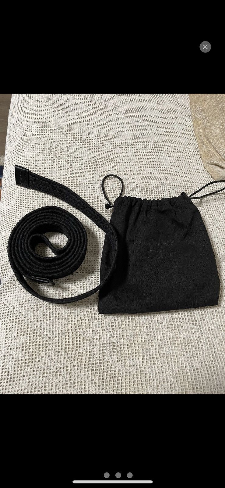 Ermenegildo Zegna × Fear of God Fear of God x Zegna super long belt Size ONE SIZE - 1 Thumbnail