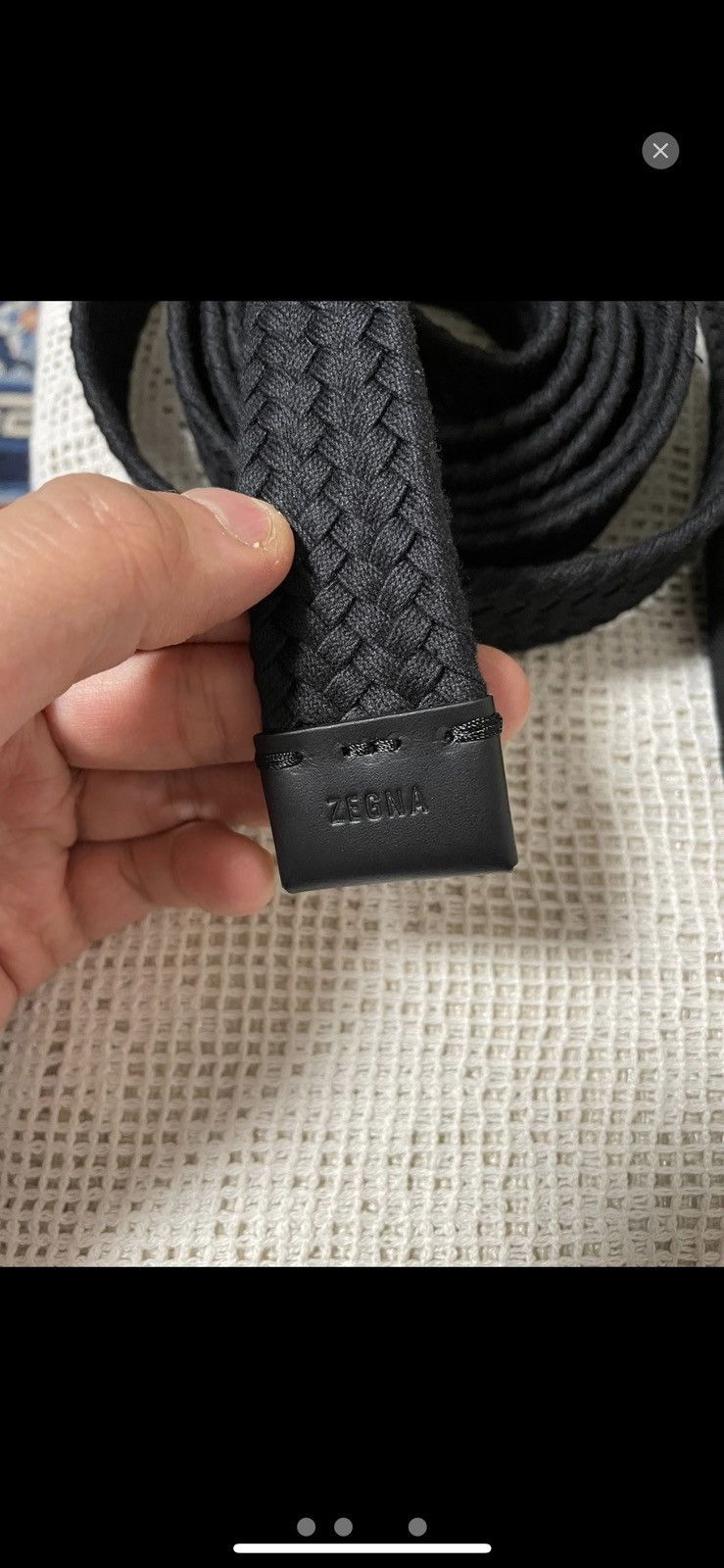 Ermenegildo Zegna × Fear of God Fear of God x Zegna super long belt Size ONE SIZE - 3 Thumbnail
