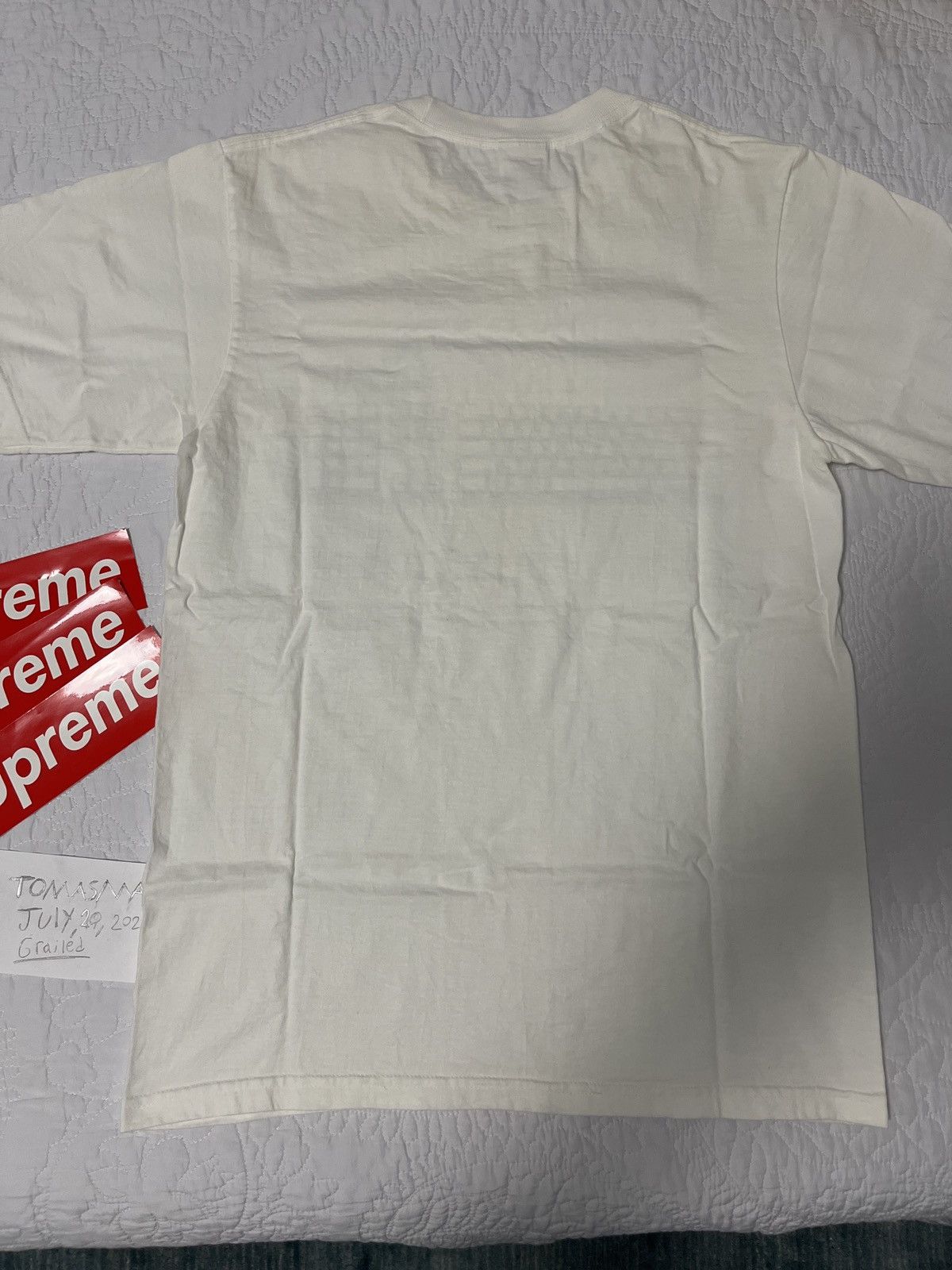 Supreme Supreme SS19 Keyboard Tee White Size US S / EU 44-46 / 1 - 6 Thumbnail