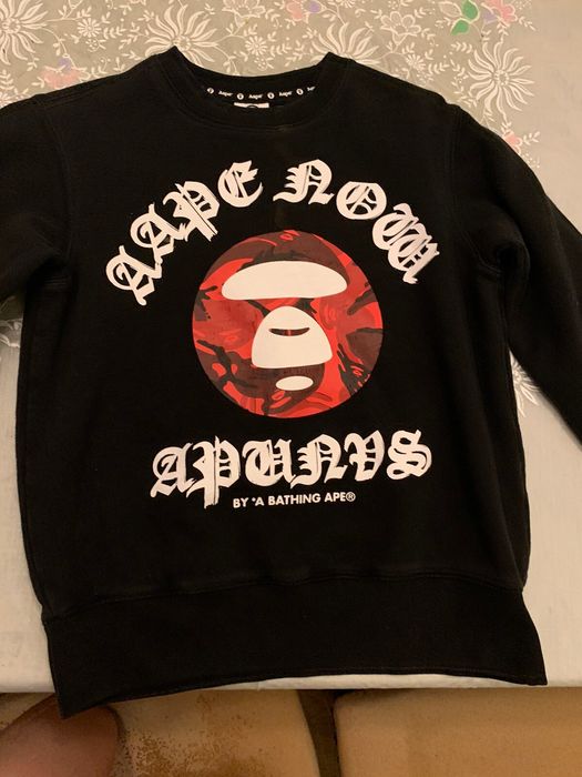 Aape Aape Down Apunvs Bathing Ape Sweater | Grailed