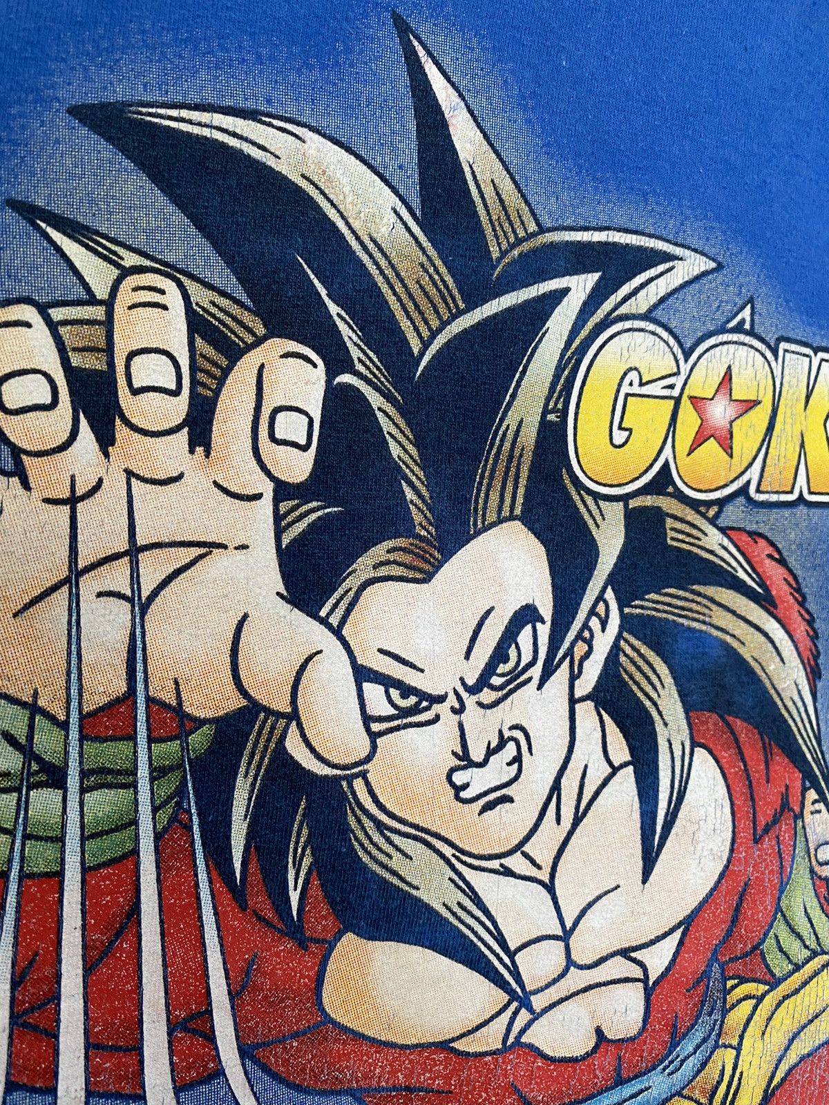 Anime Vintage Dragon Ball Z GT Goku Anime T Shirt T One Piece Size US S / EU 44-46 / 1 - 3 Thumbnail