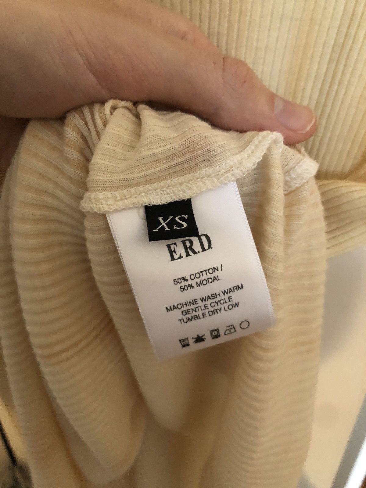 Enfants Riches Deprimes ERD Modal Ribbed Long Sleeve Size US XS / EU 42 / 0 - 3 Thumbnail