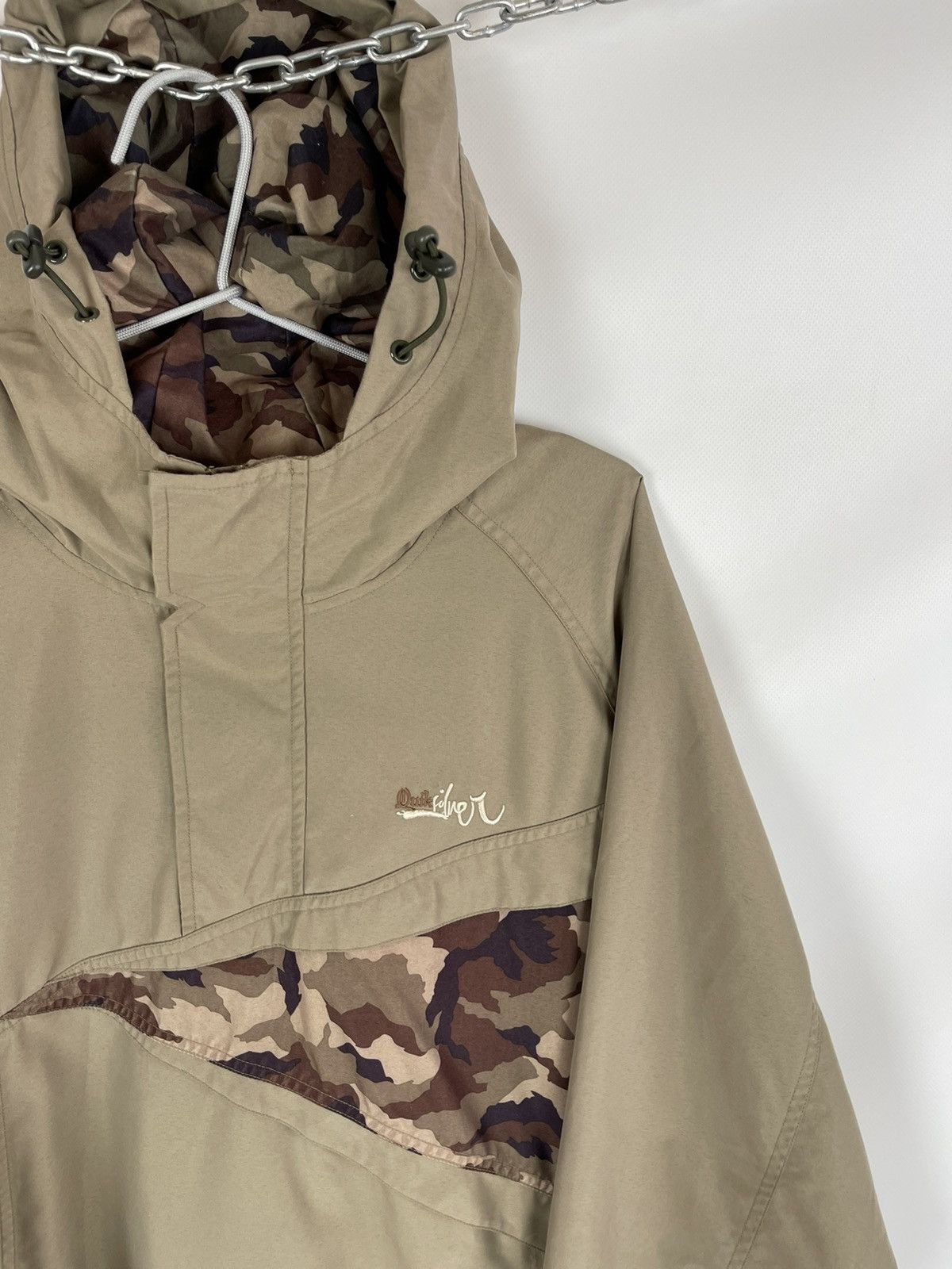Quiksilver Quiksilver vintage 90s camouflage khaki anorak jacket Size US M / EU 48-50 / 2 - 4 Thumbnail
