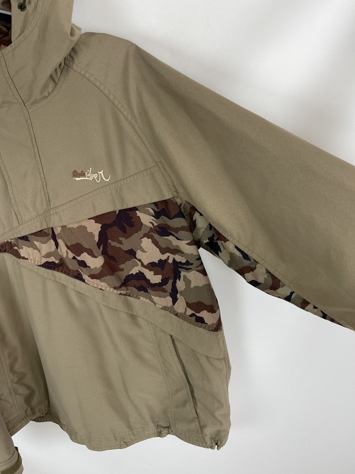 Quiksilver Quiksilver vintage 90s camouflage khaki anorak jacket Size US M / EU 48-50 / 2 - 6 Thumbnail