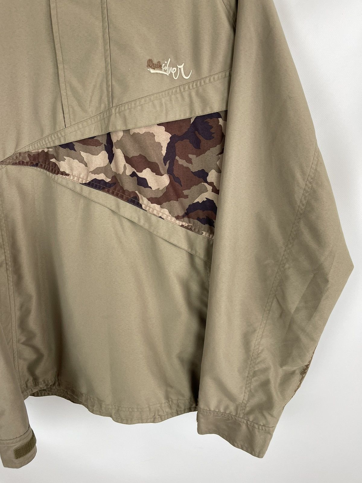 Quiksilver Quiksilver vintage 90s camouflage khaki anorak jacket Size US M / EU 48-50 / 2 - 5 Thumbnail