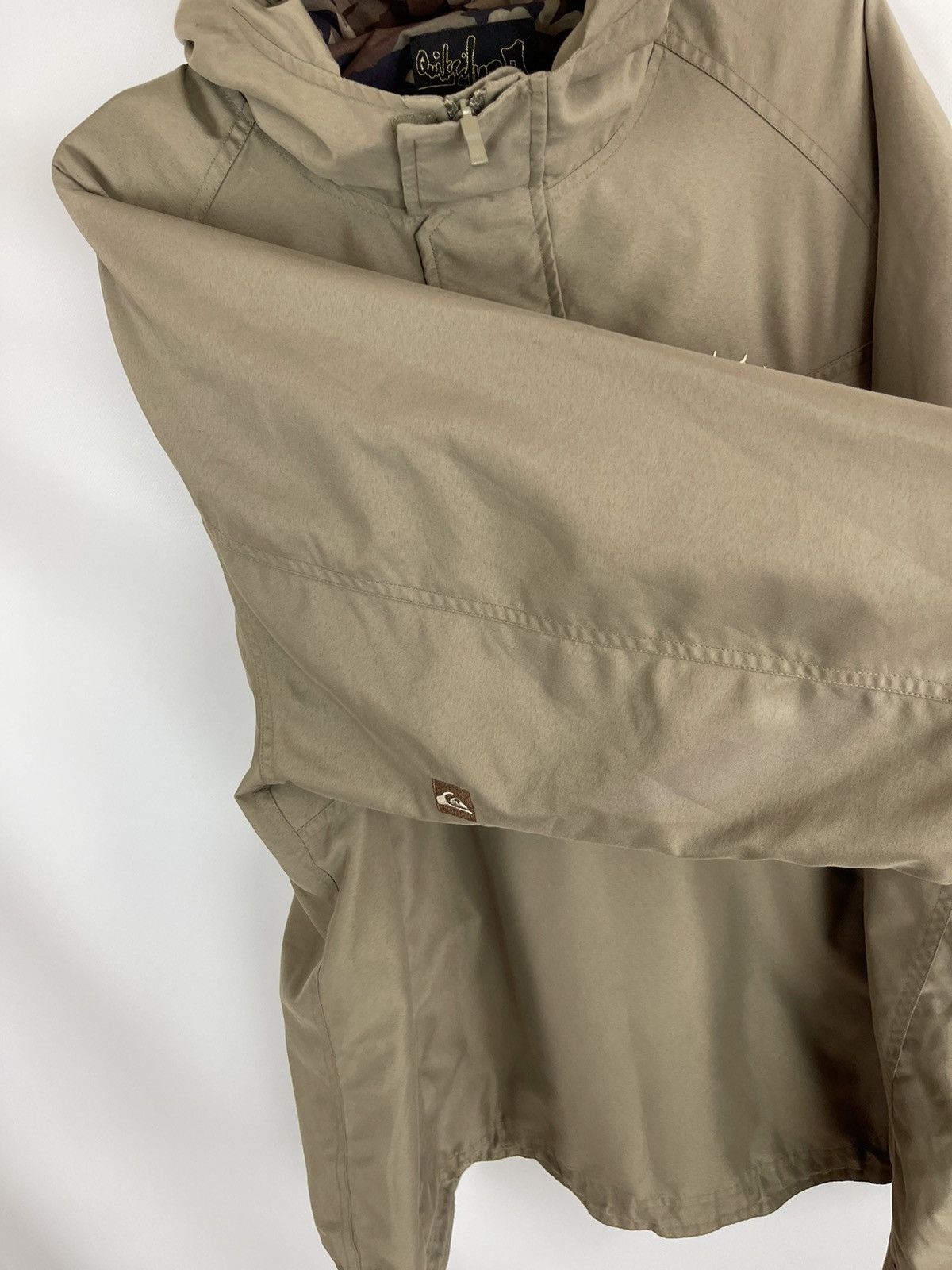Quiksilver Quiksilver vintage 90s camouflage khaki anorak jacket Size US M / EU 48-50 / 2 - 11 Thumbnail