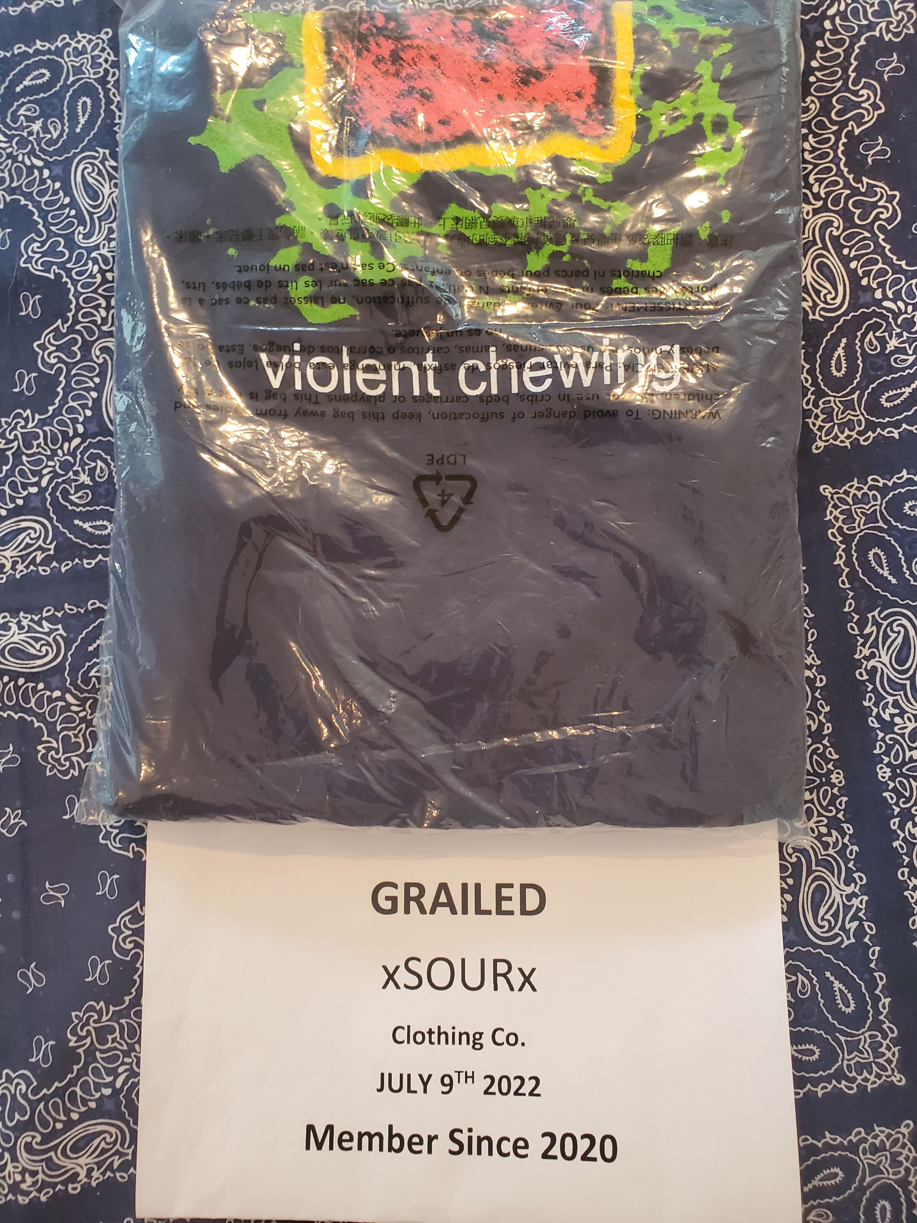 Fucking Awesome × NHL HOCKEY VIOLENT CHEWING L/S TEE (NAVY) XXL/2XL Size US XXL / EU 58 / 5 - 9 Thumbnail